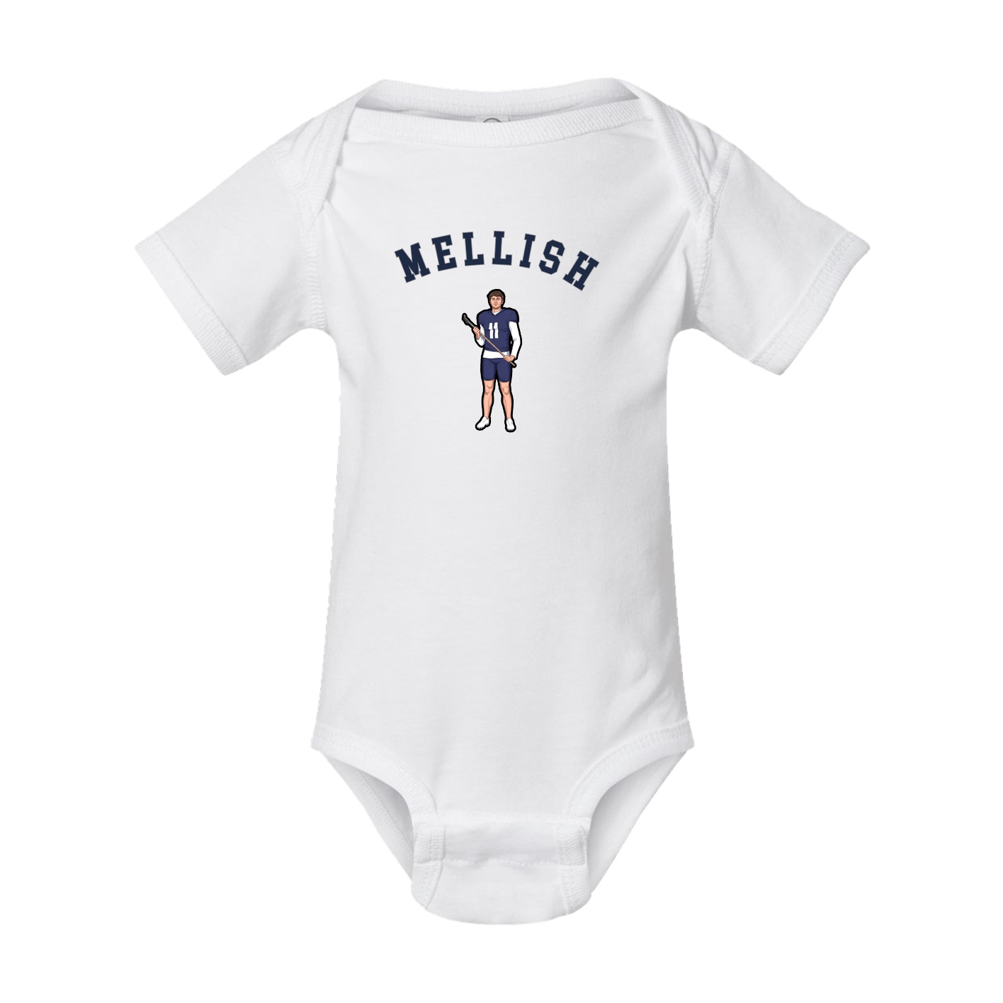 Baby Onesie — Shirsey Arch in White