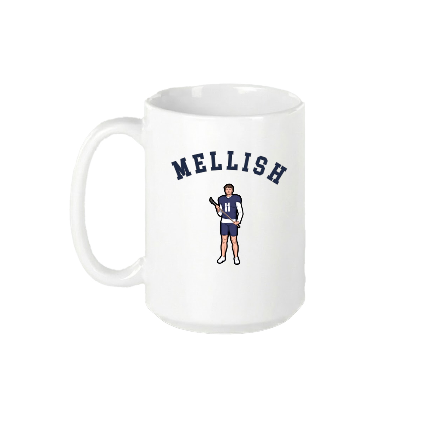 15oz Coffee Mug — Shirsey Arch in White