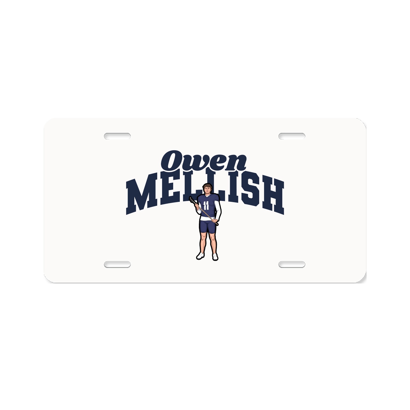 License Plate — Signature Arch in Classic