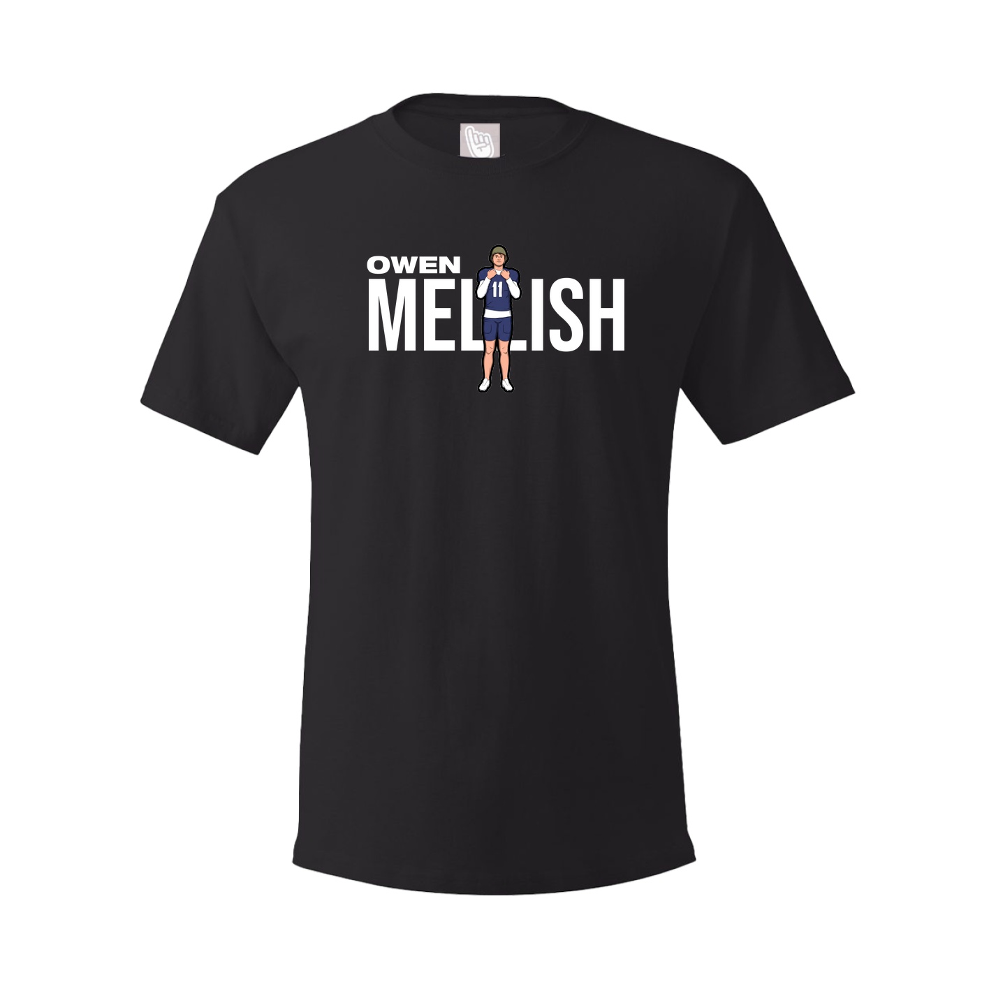 Youth Tee — Player Name in Black