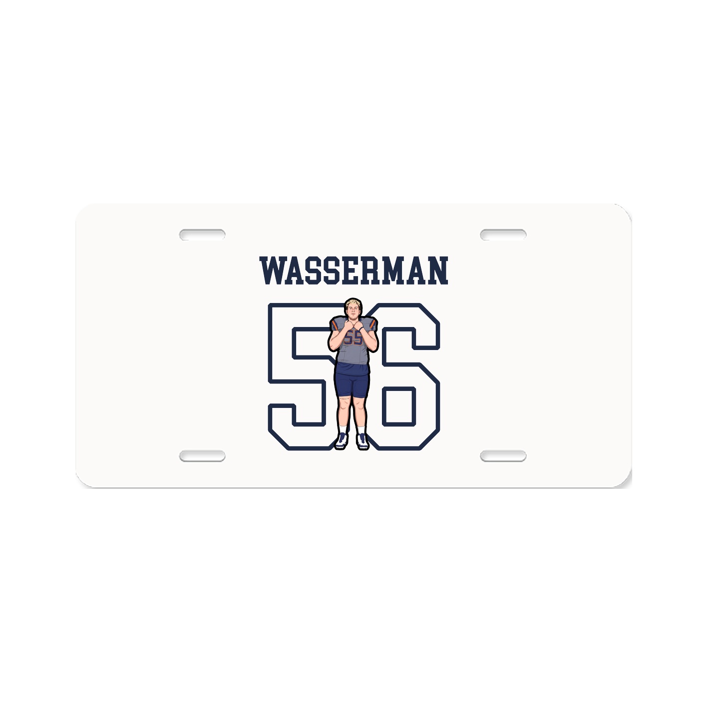 License Plate — Shirsey in Classic