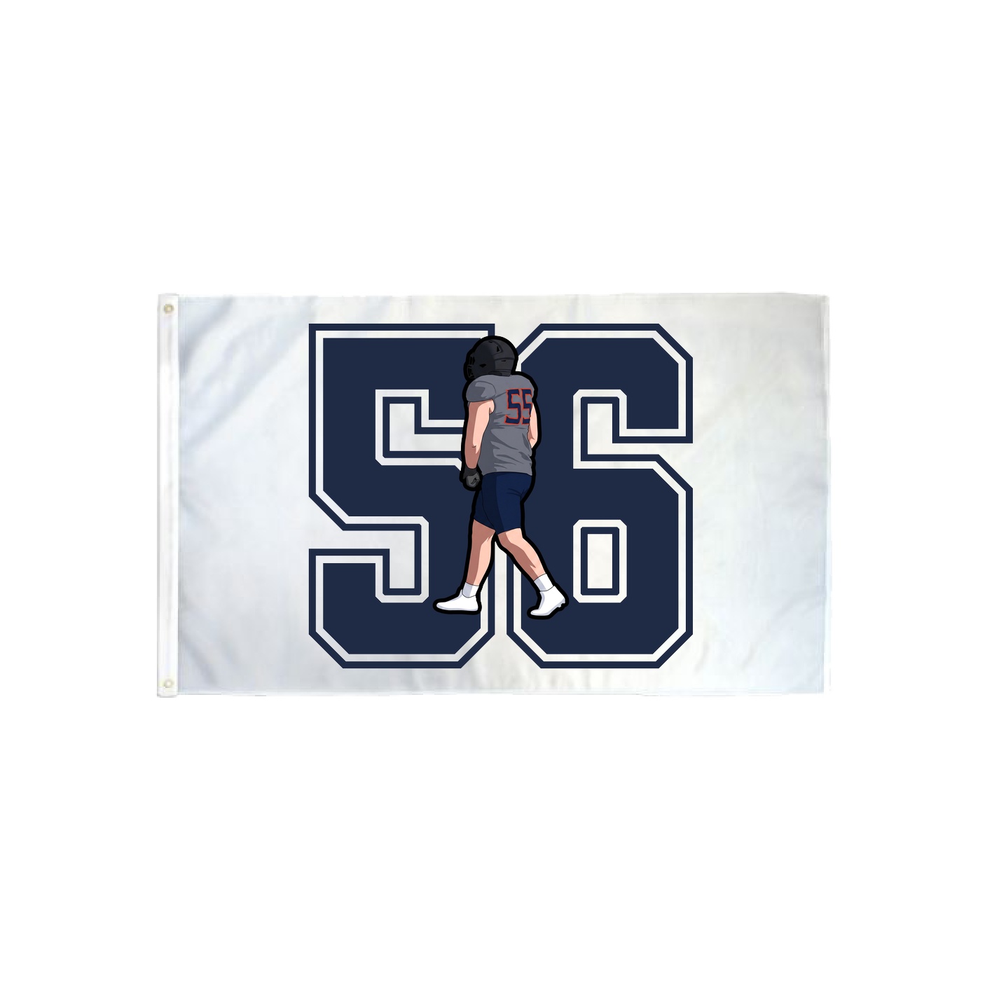 3x5 Flag — Number in Classic