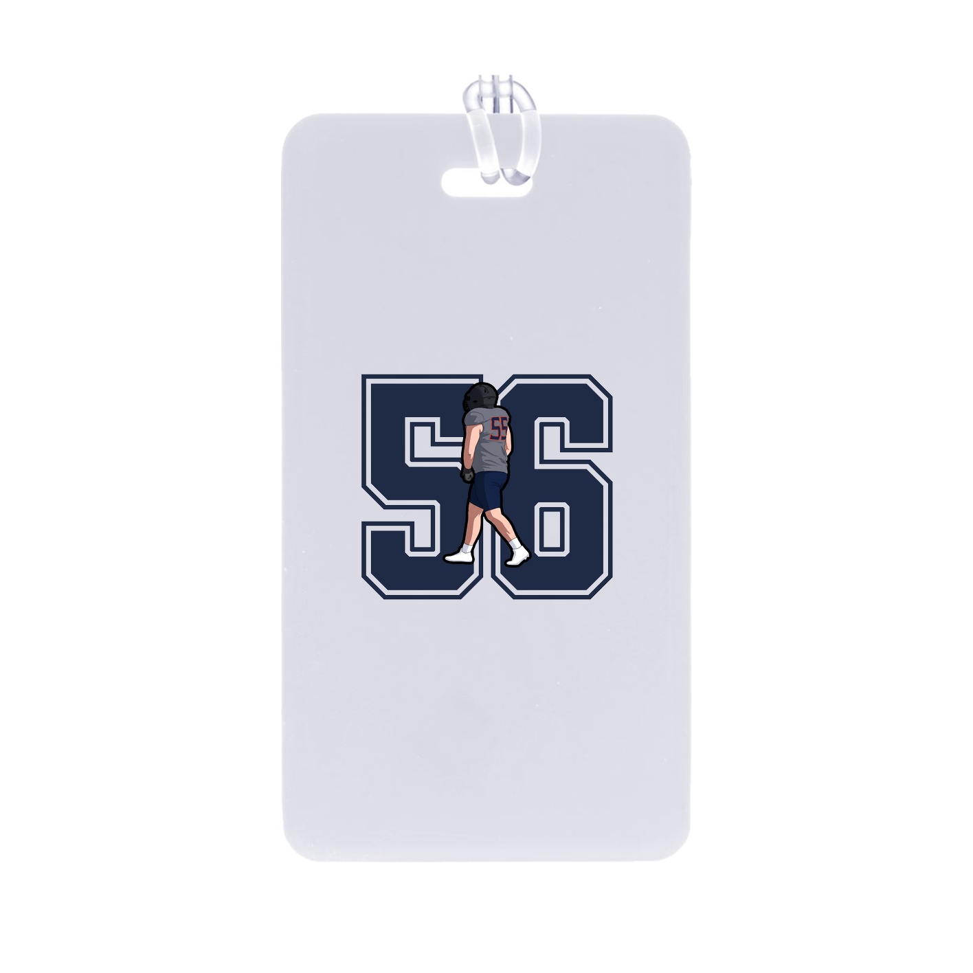 Bag Tag — Number in Classic
