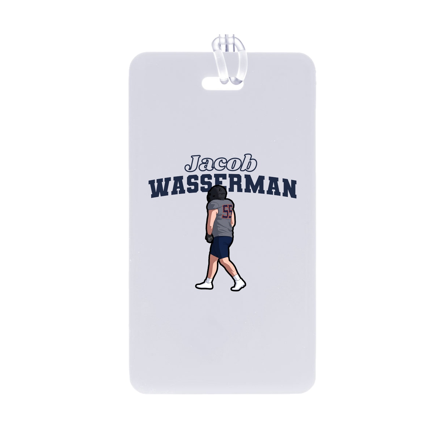 Bag Tag — Name Arch in Classic