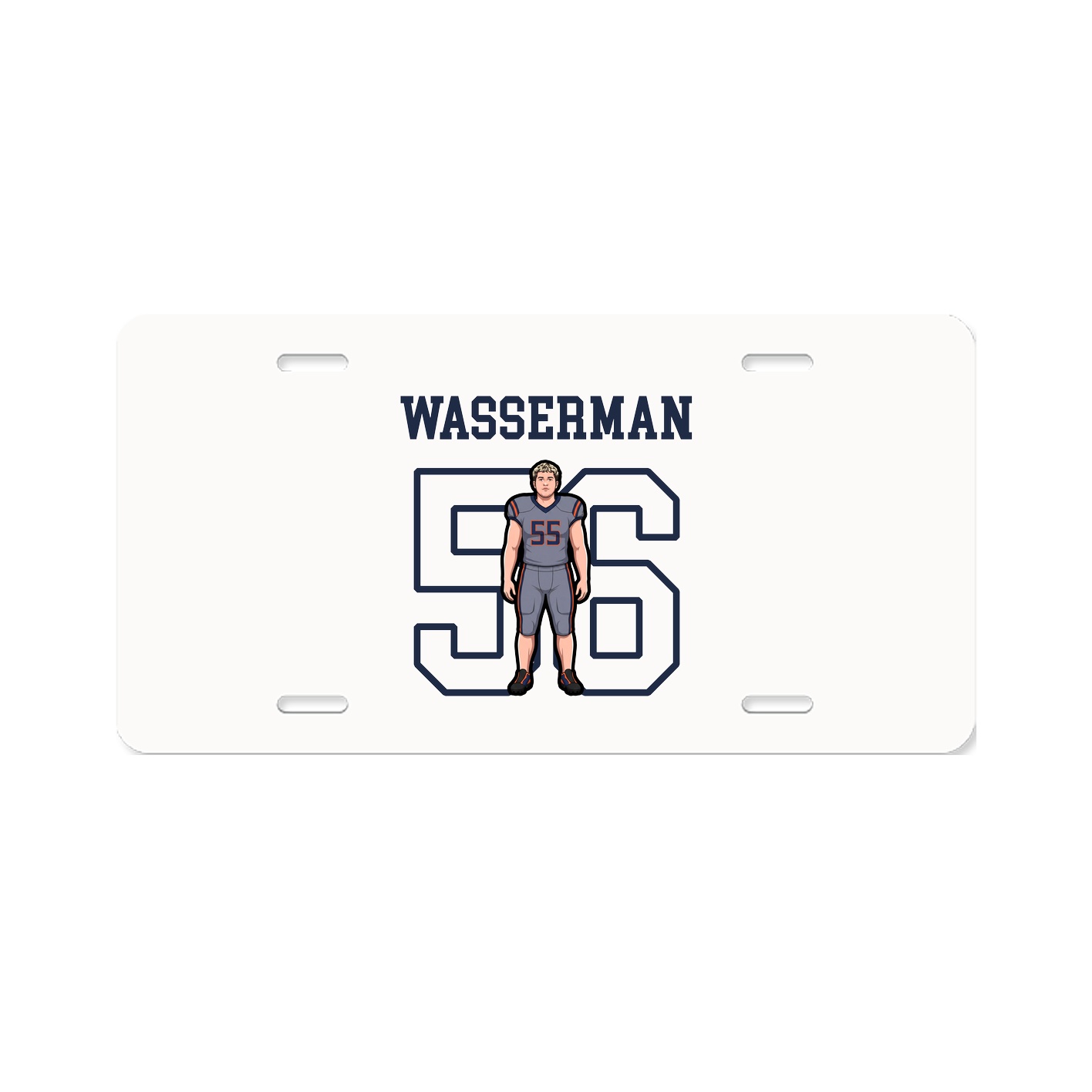 License Plate — Shirsey in Classic