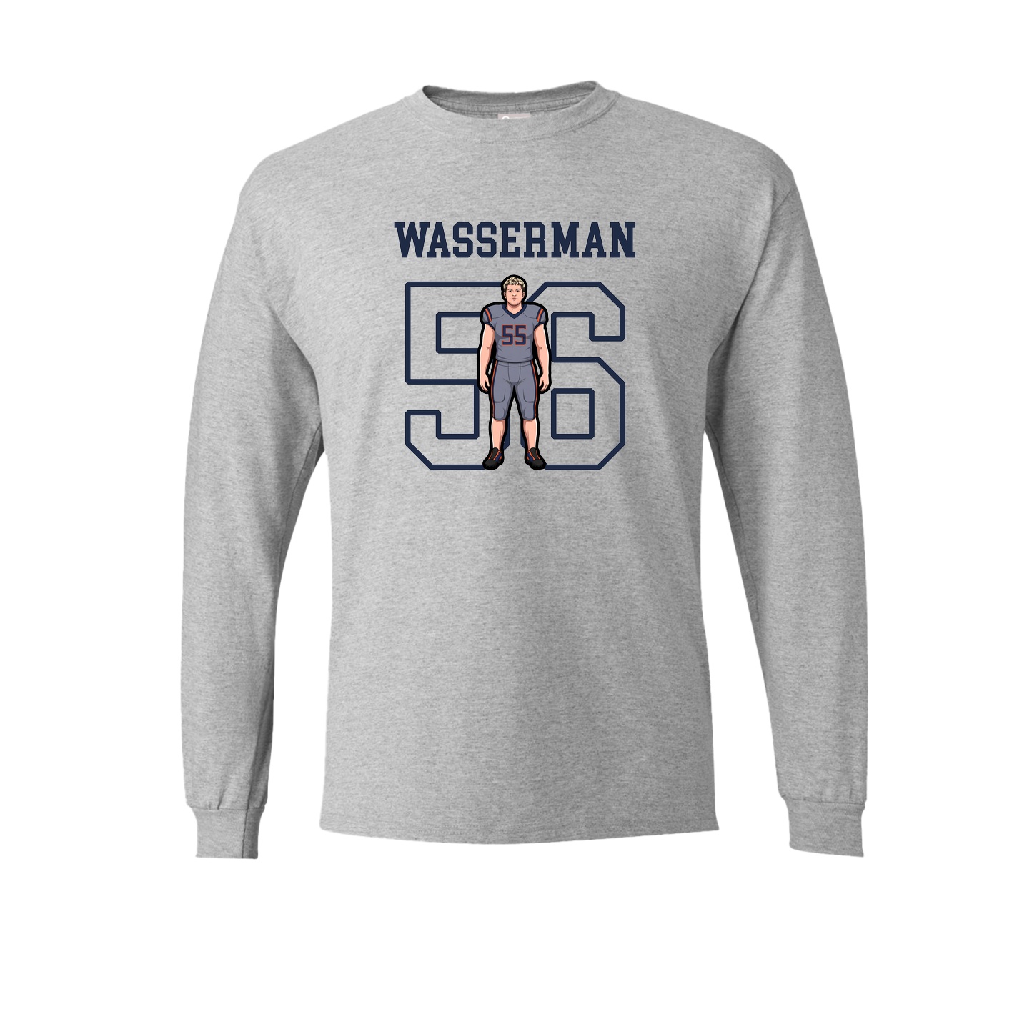 Long Sleeve Tee — Shirsey in Grey