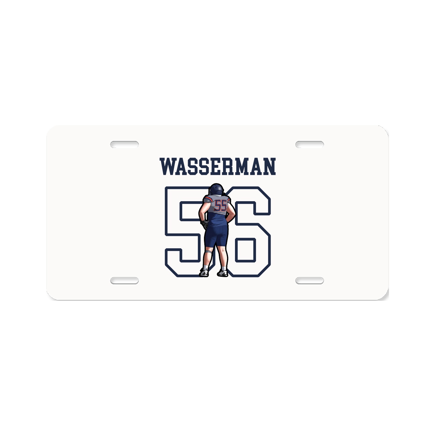 License Plate — Shirsey in Classic