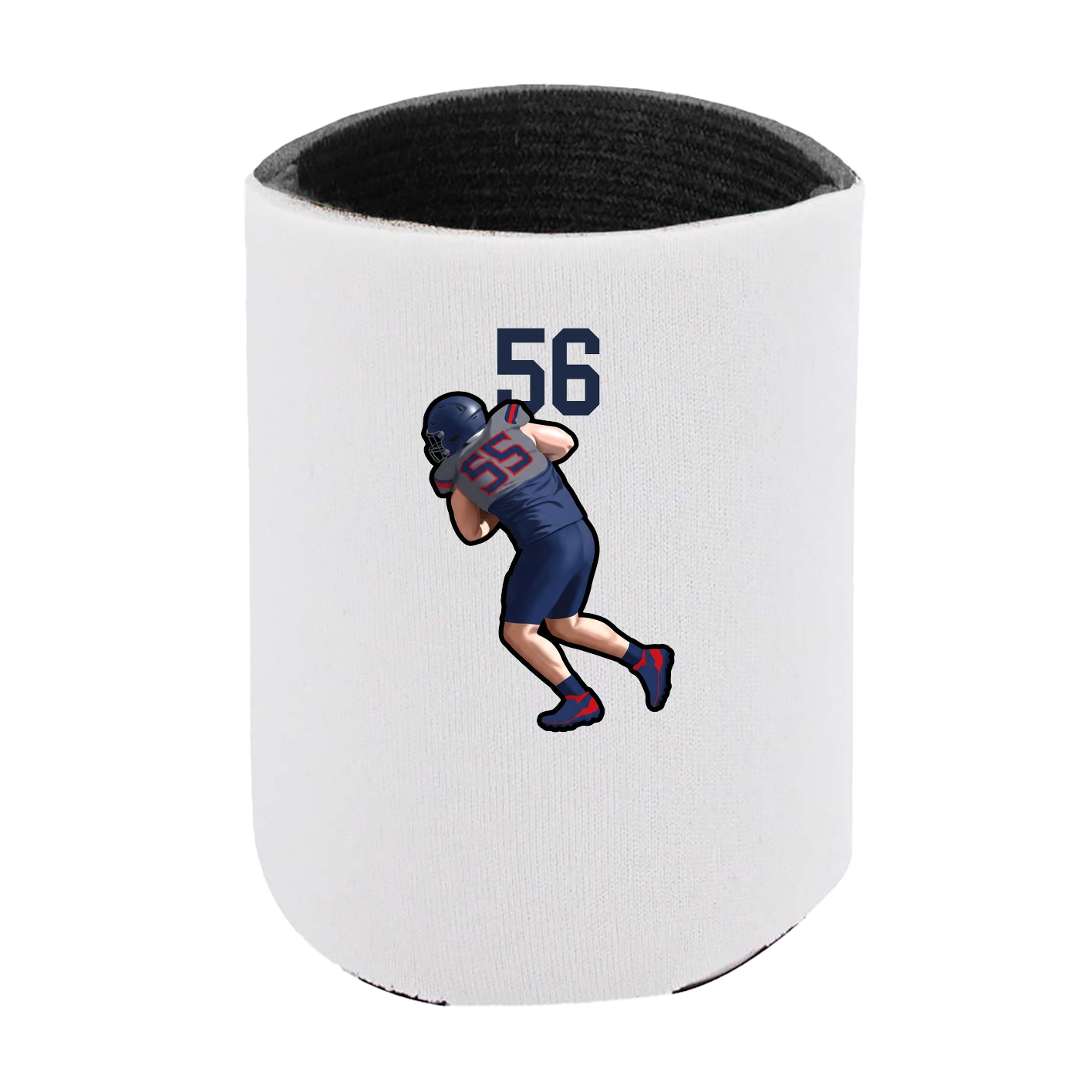 Can Holder — Number Top in White