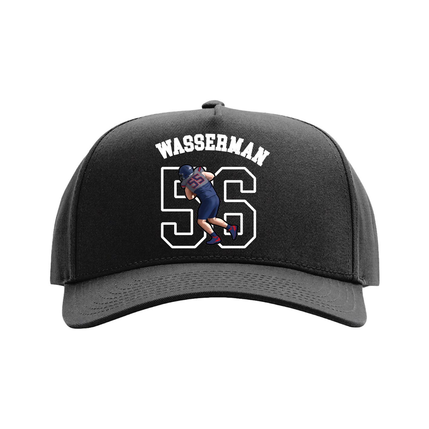 Full Fabric Five-Panel Champ Cap