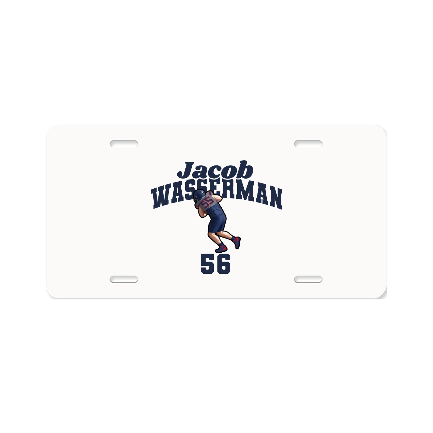 License Plate — Signature Arch in Classic