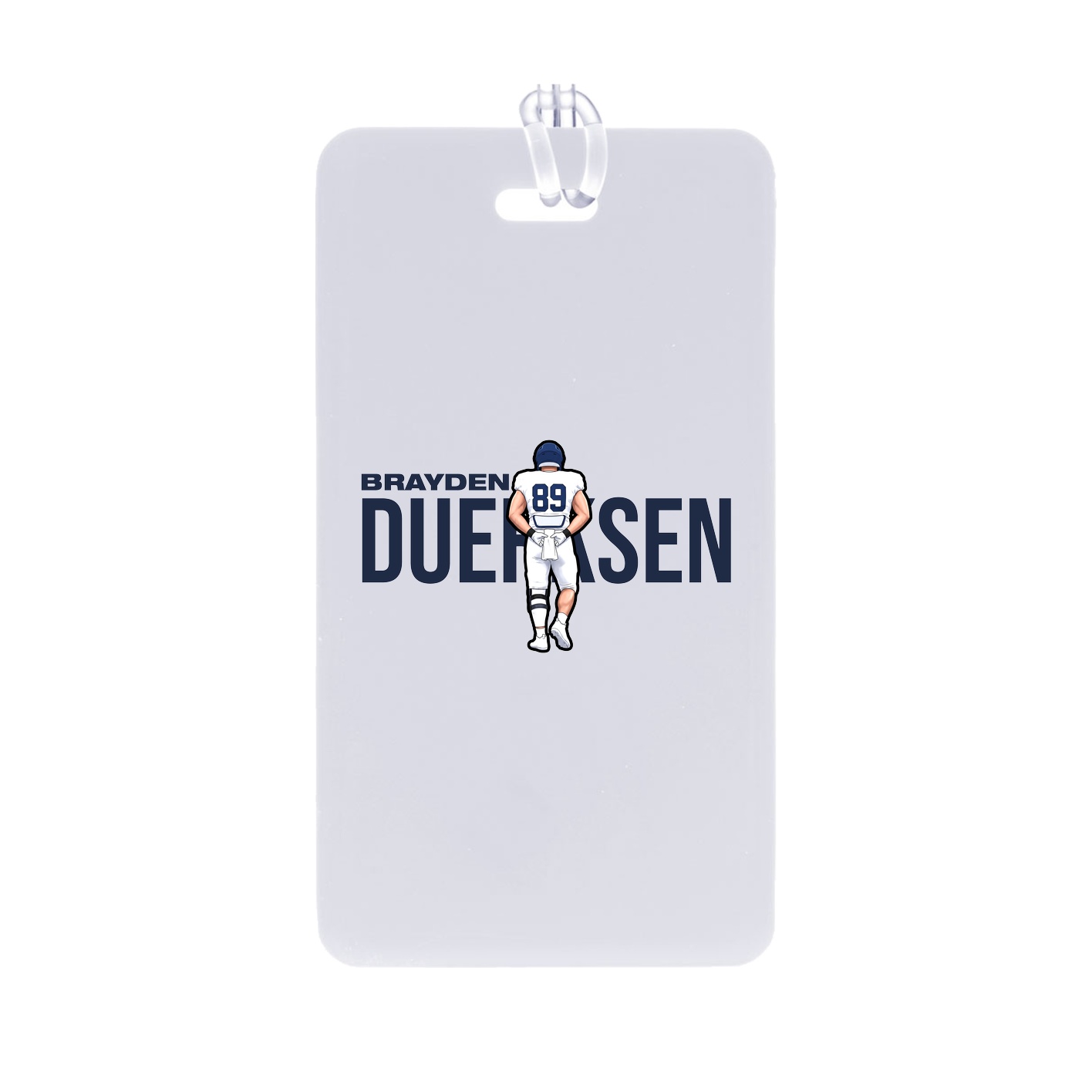 Bag Tag — Player Name in Classic