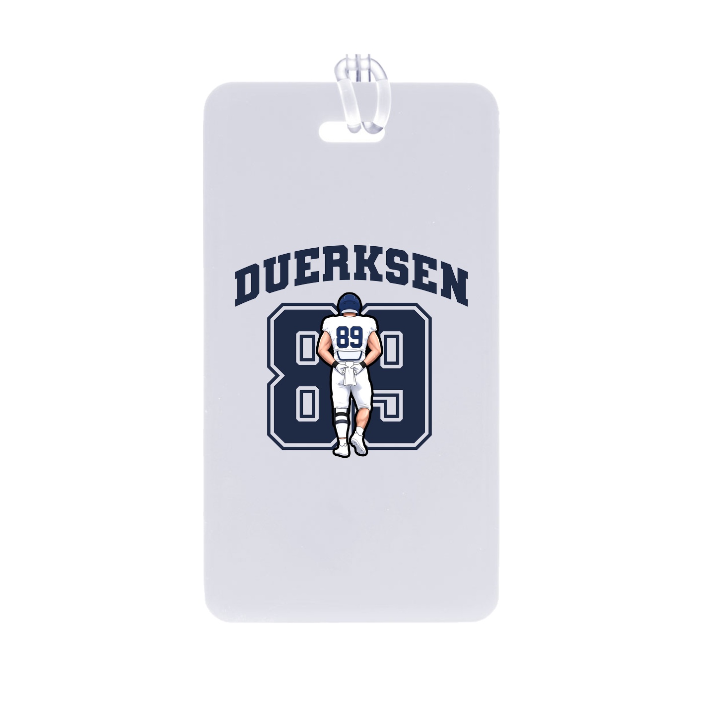Bag Tag — Number in Classic