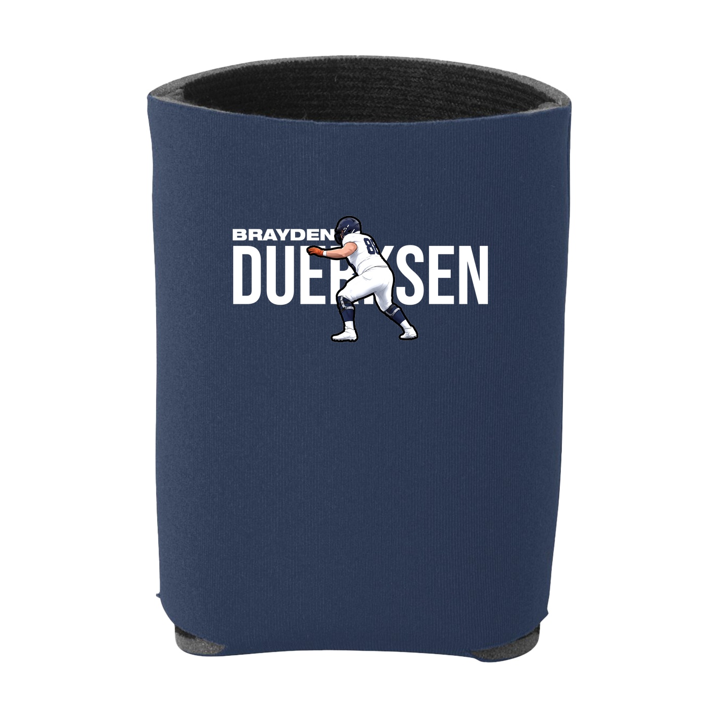 Can Holder — Player Name in Navy