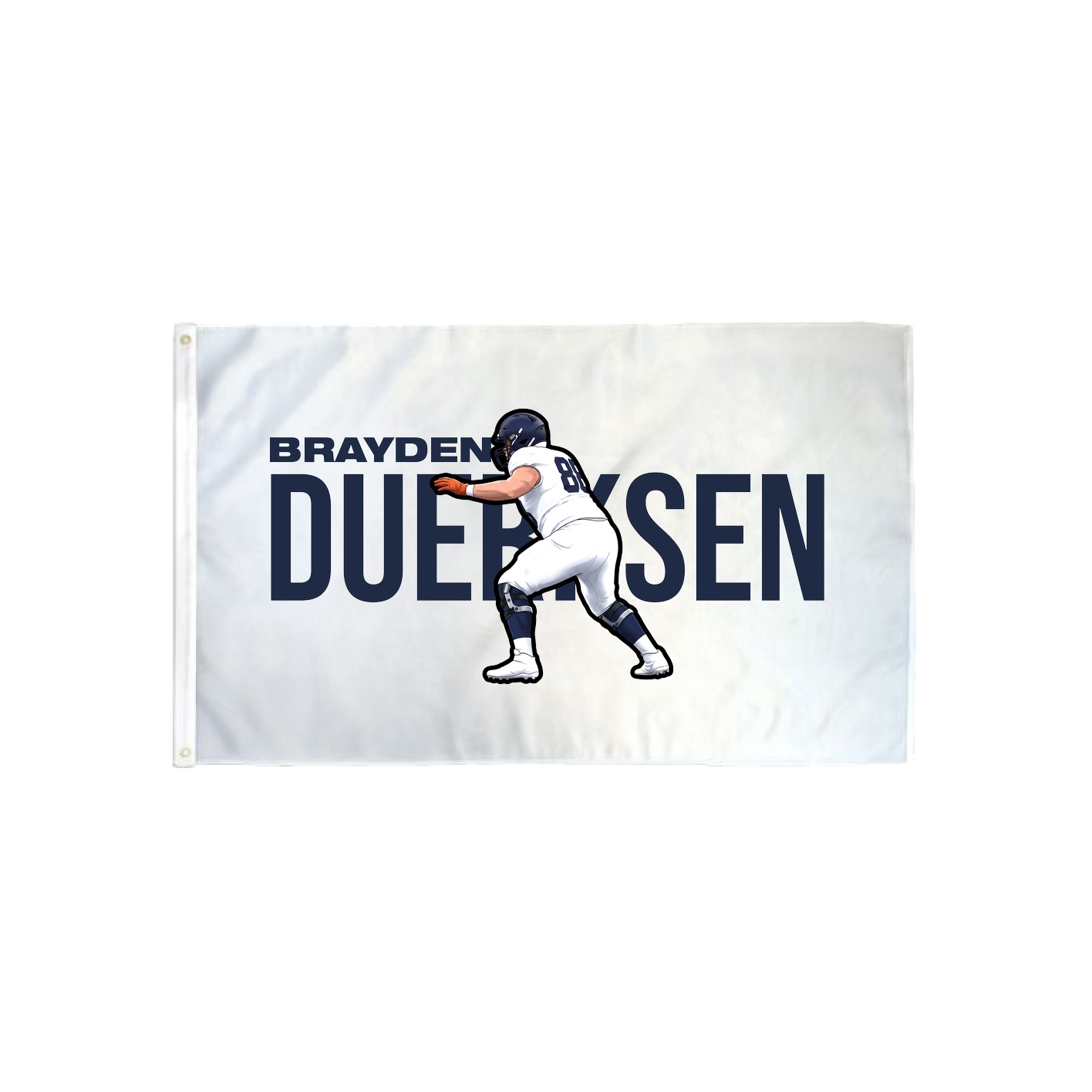 3x5 Flag — Player Name in Classic