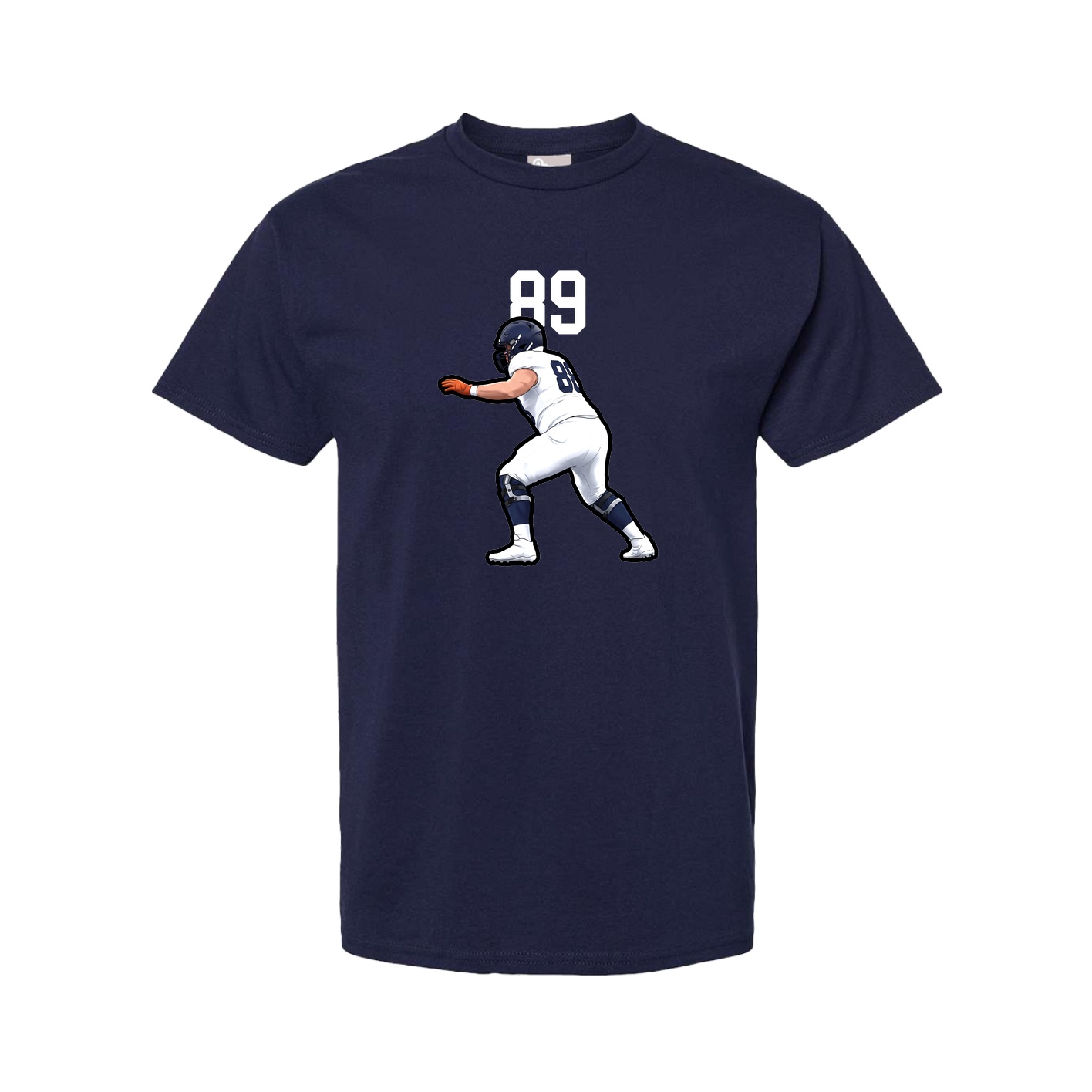 Tee — Number Top in Navy