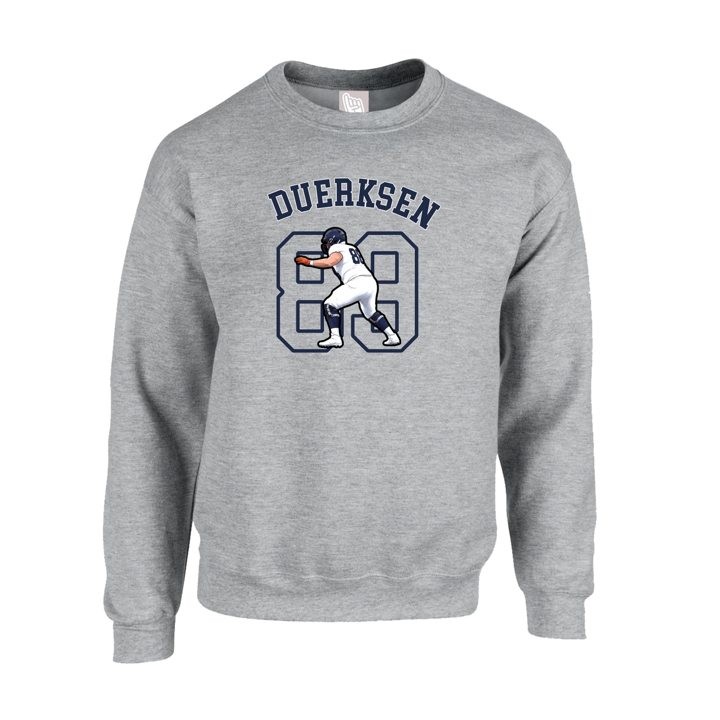 Fleece Crew — Shirsey Arch in Grey