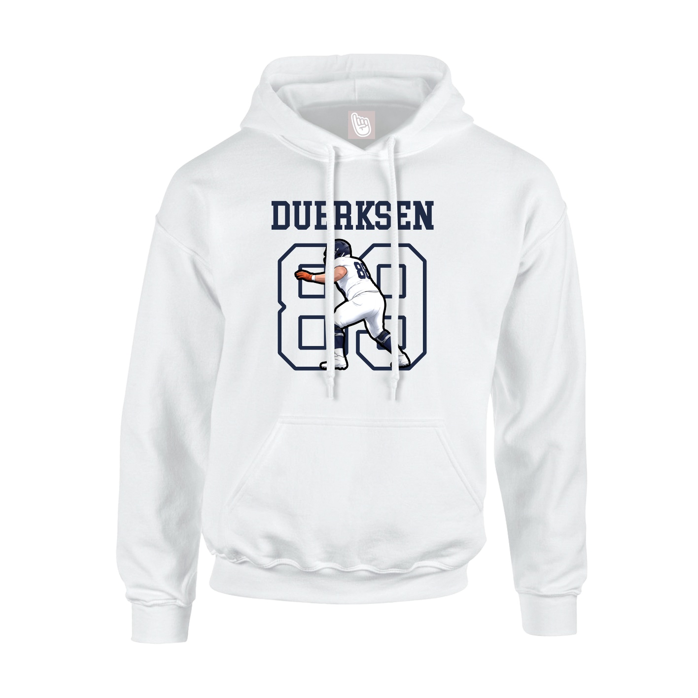 Hoodie — Shirsey in White