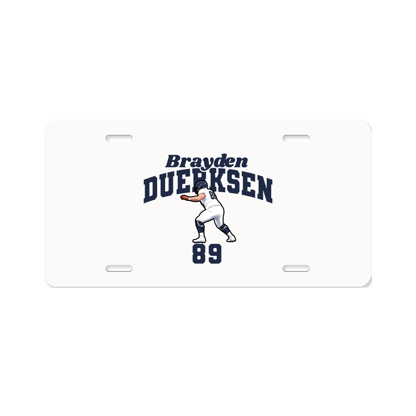 License Plate — Signature Arch in Classic
