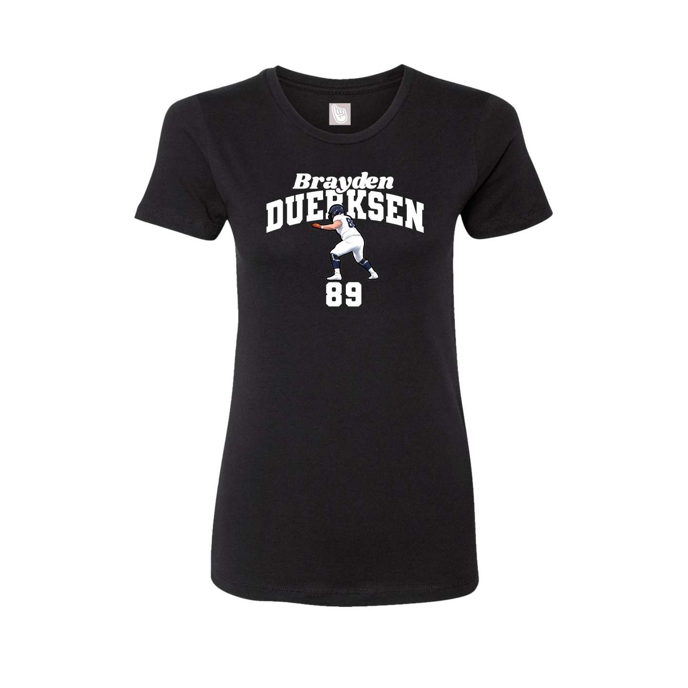 Womens Tee — Signature Arch in Black