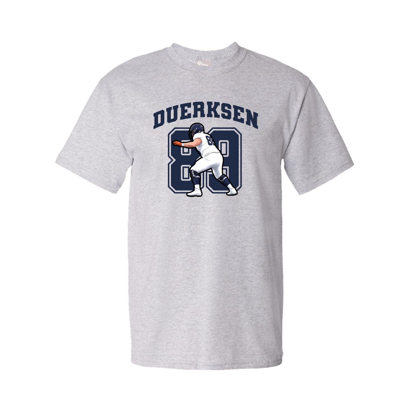 Youth Tee — Number in Grey