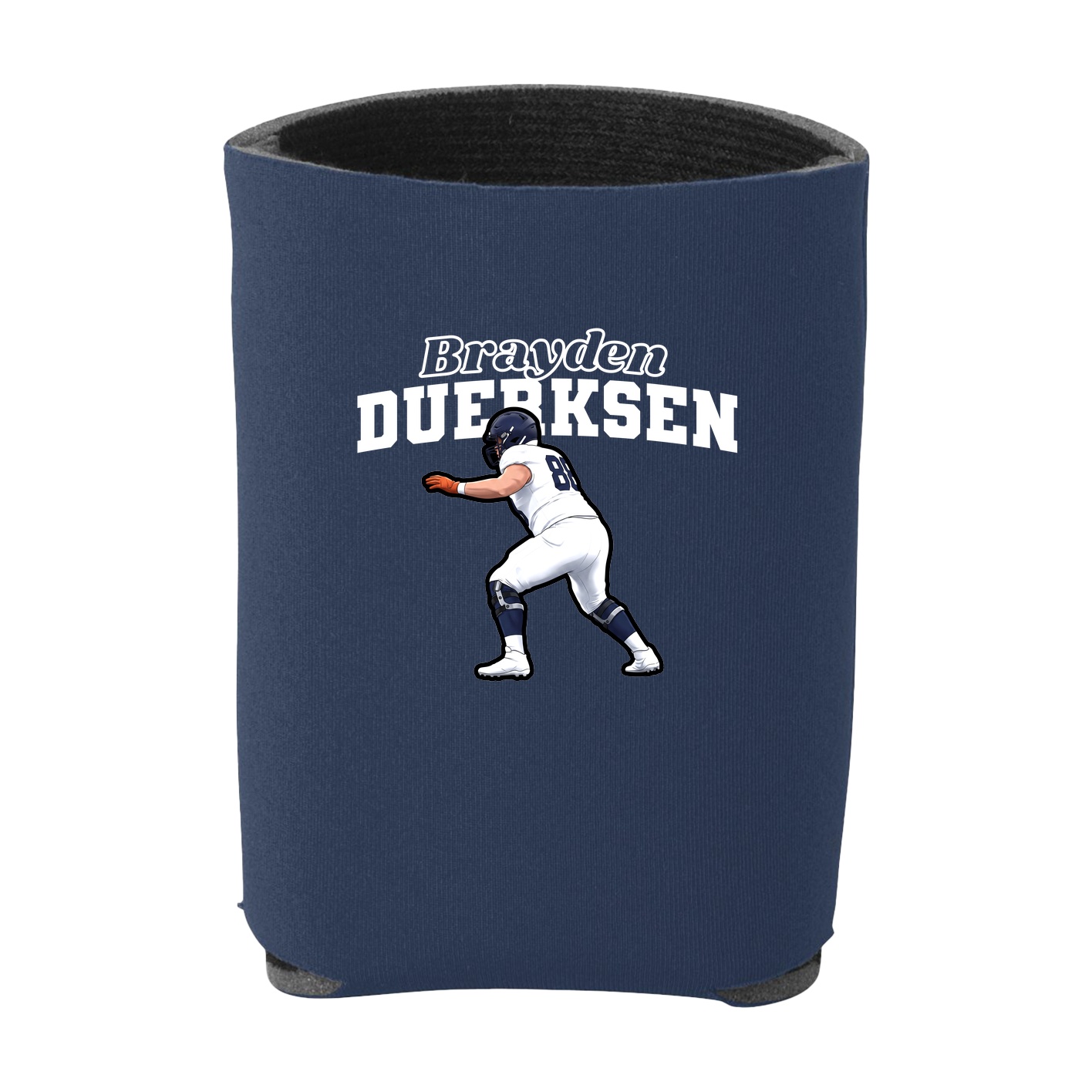Can Holder — Name Arch in Navy