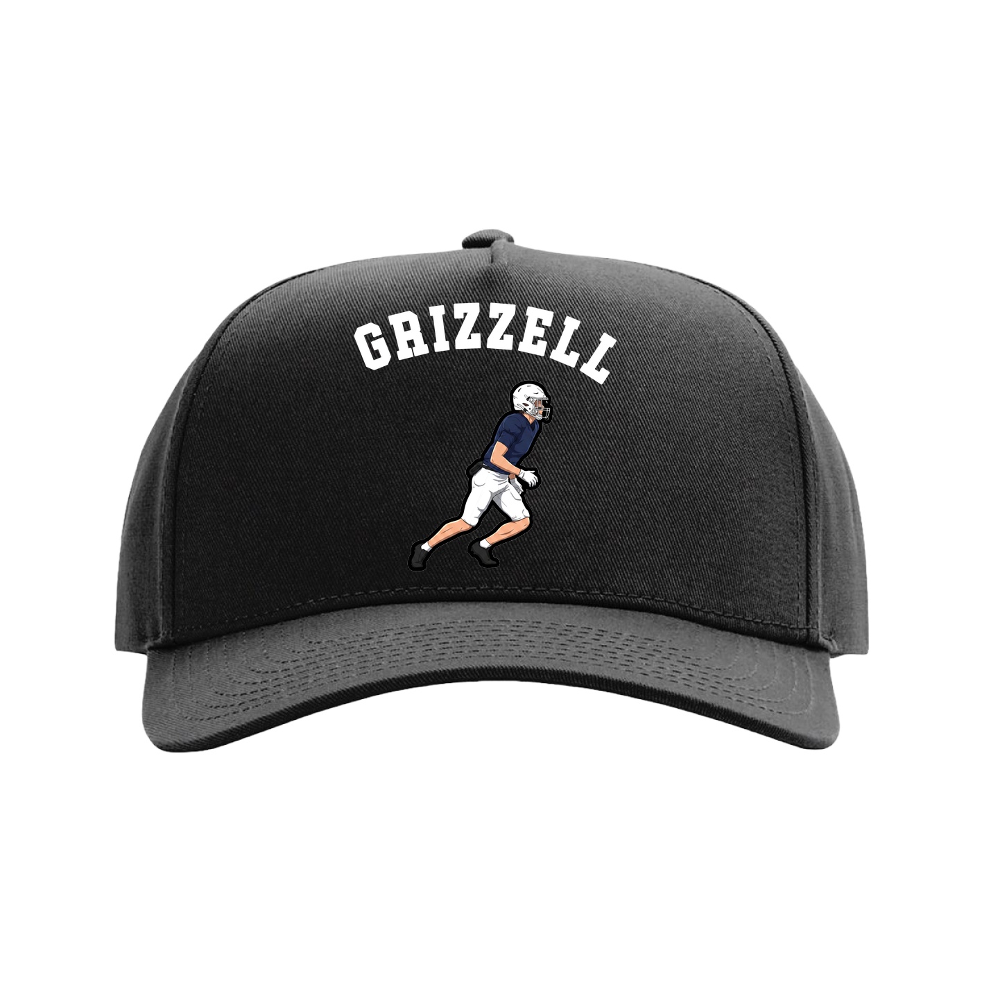 Full Fabric Five-Panel Champ Cap