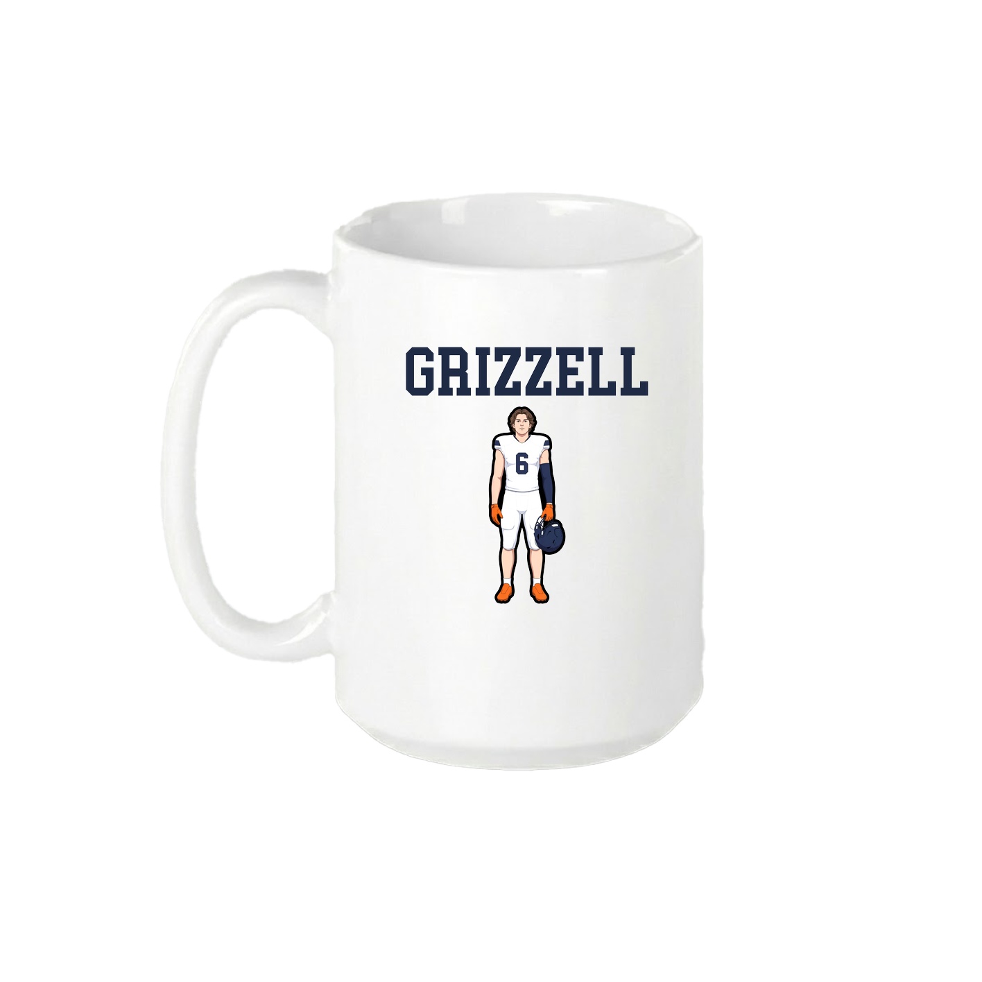 15oz Coffee Mug — Shirsey in White