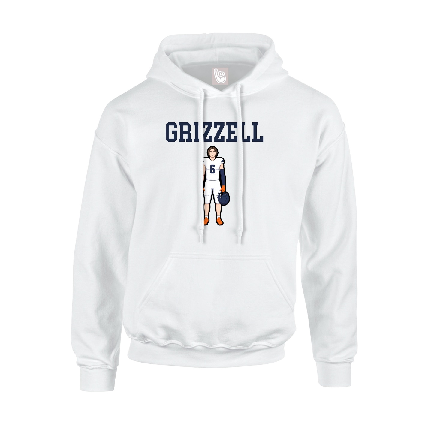 Youth Hoodie — Shirsey in White