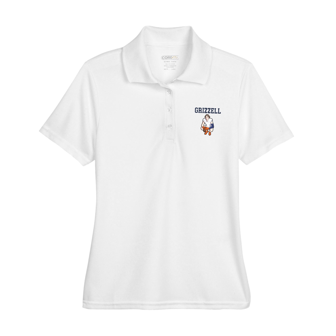 Womens Performance Polo — Shirsey in White