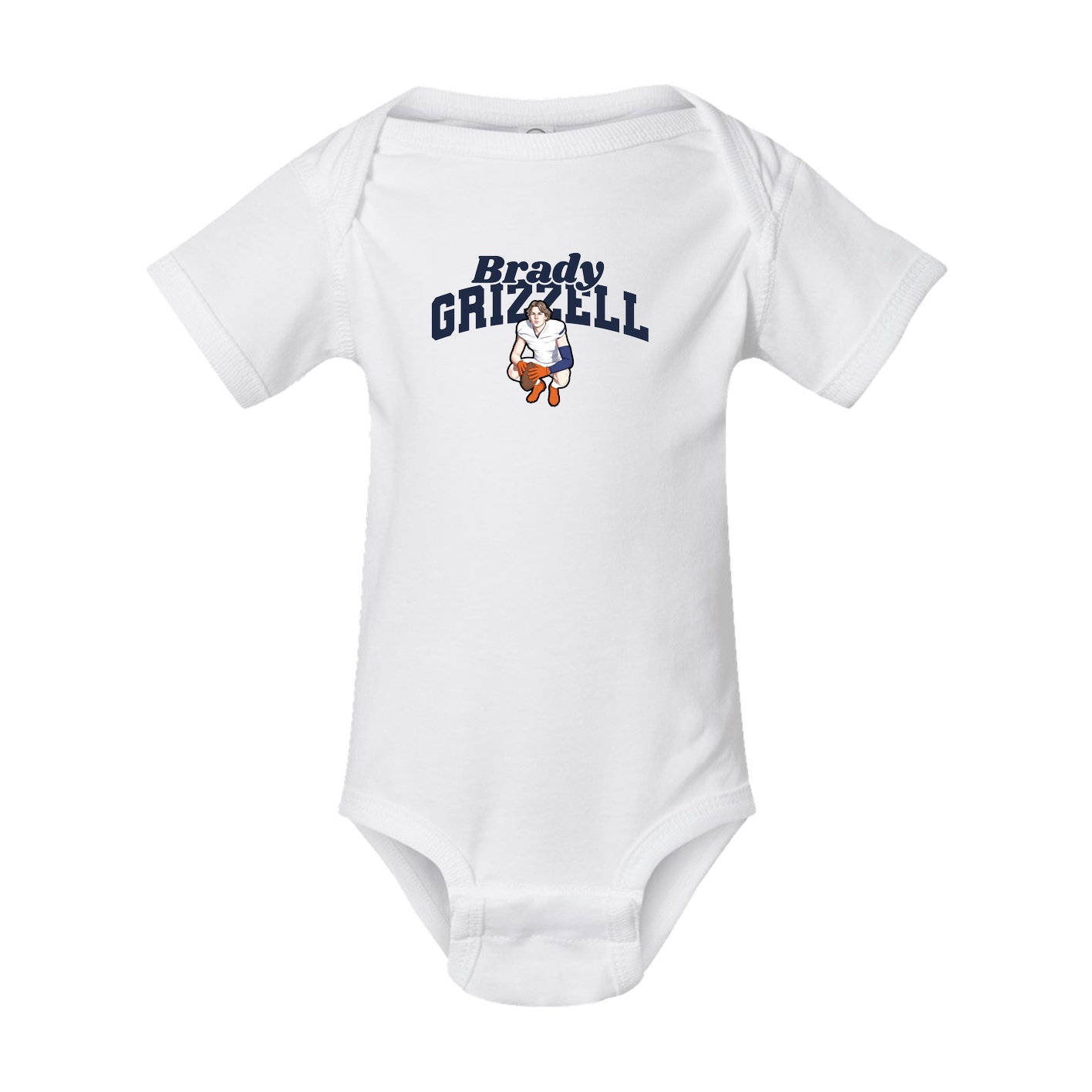 Baby Onesie — Signature Arch in White