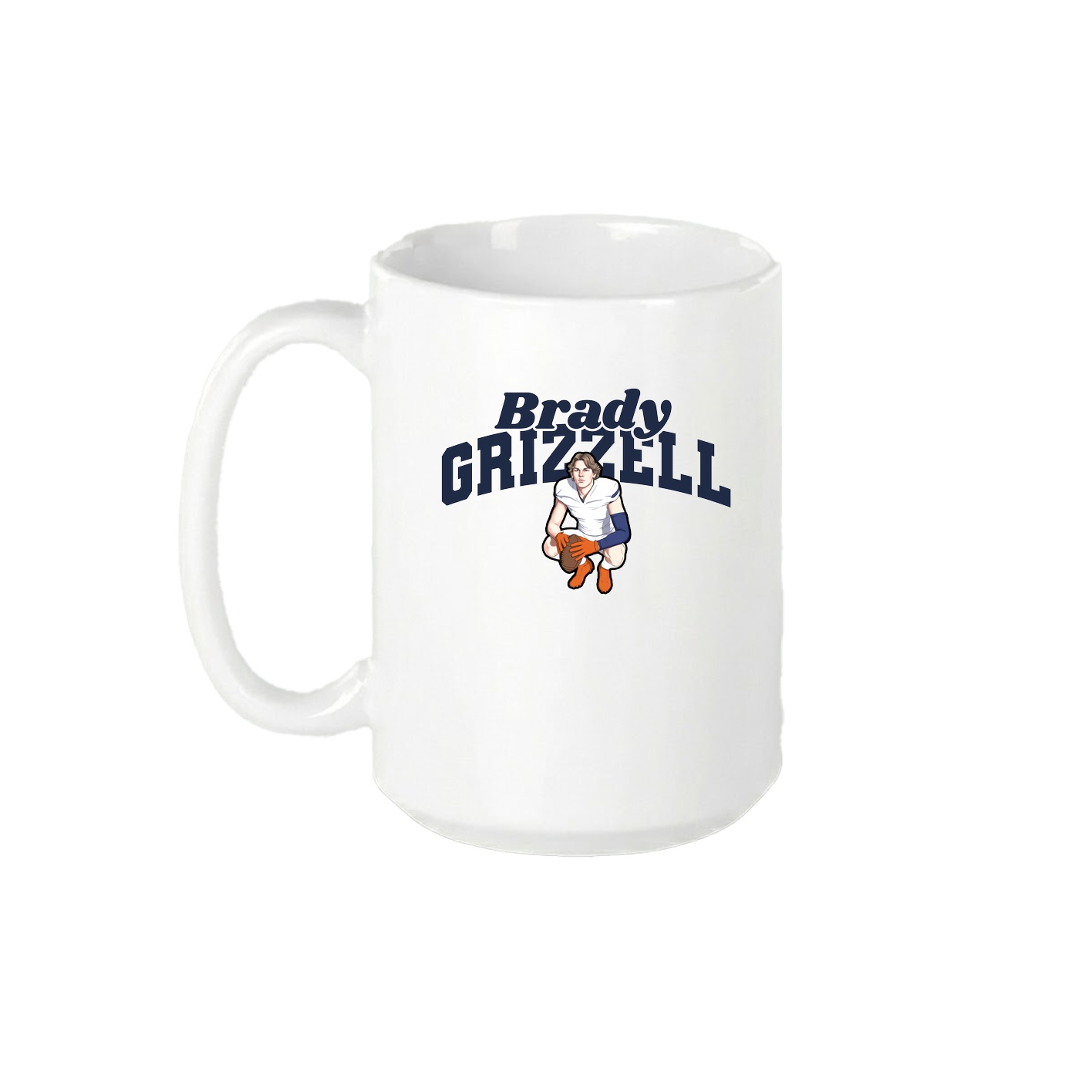 15oz Coffee Mug — Signature Arch in White