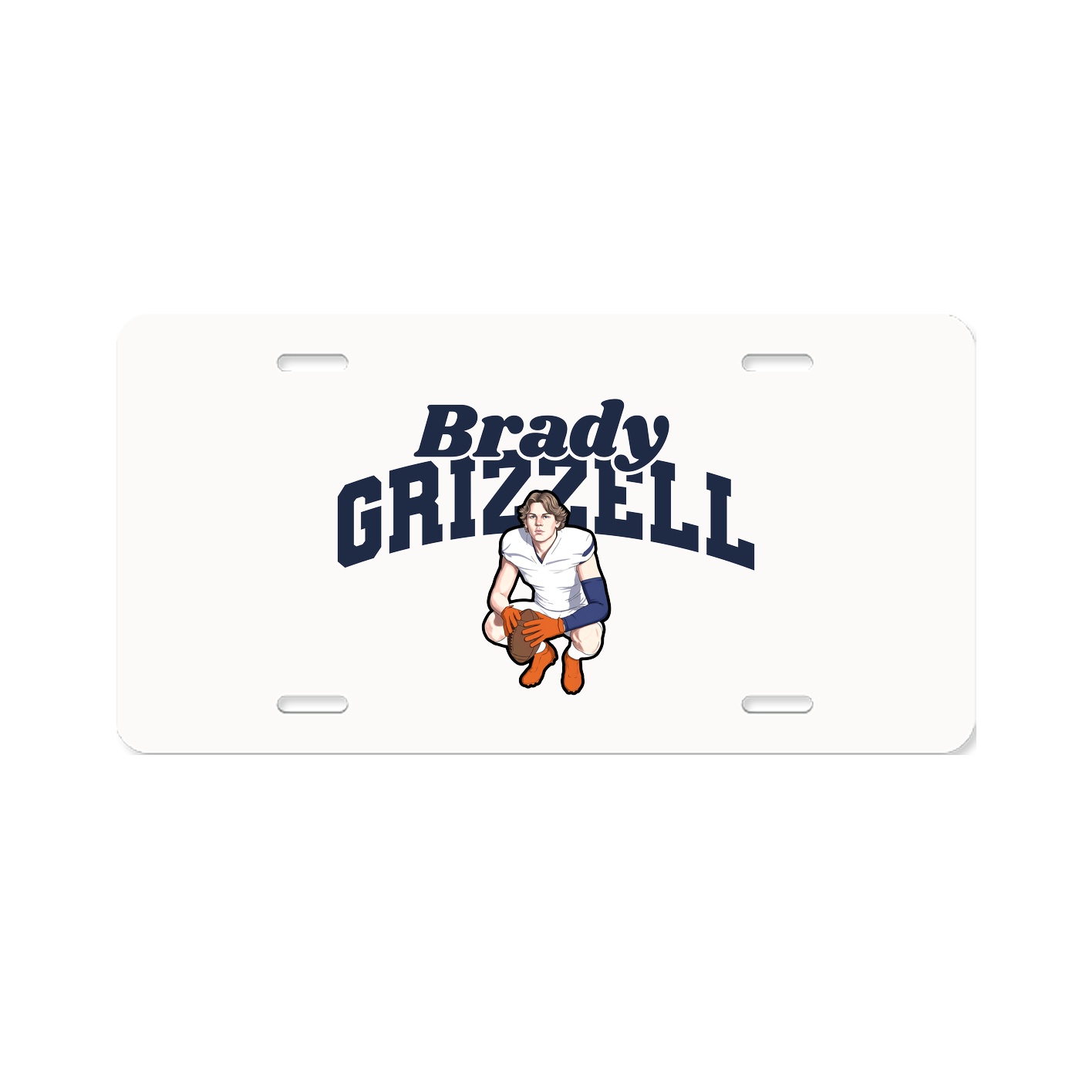 License Plate — Signature Arch in Classic