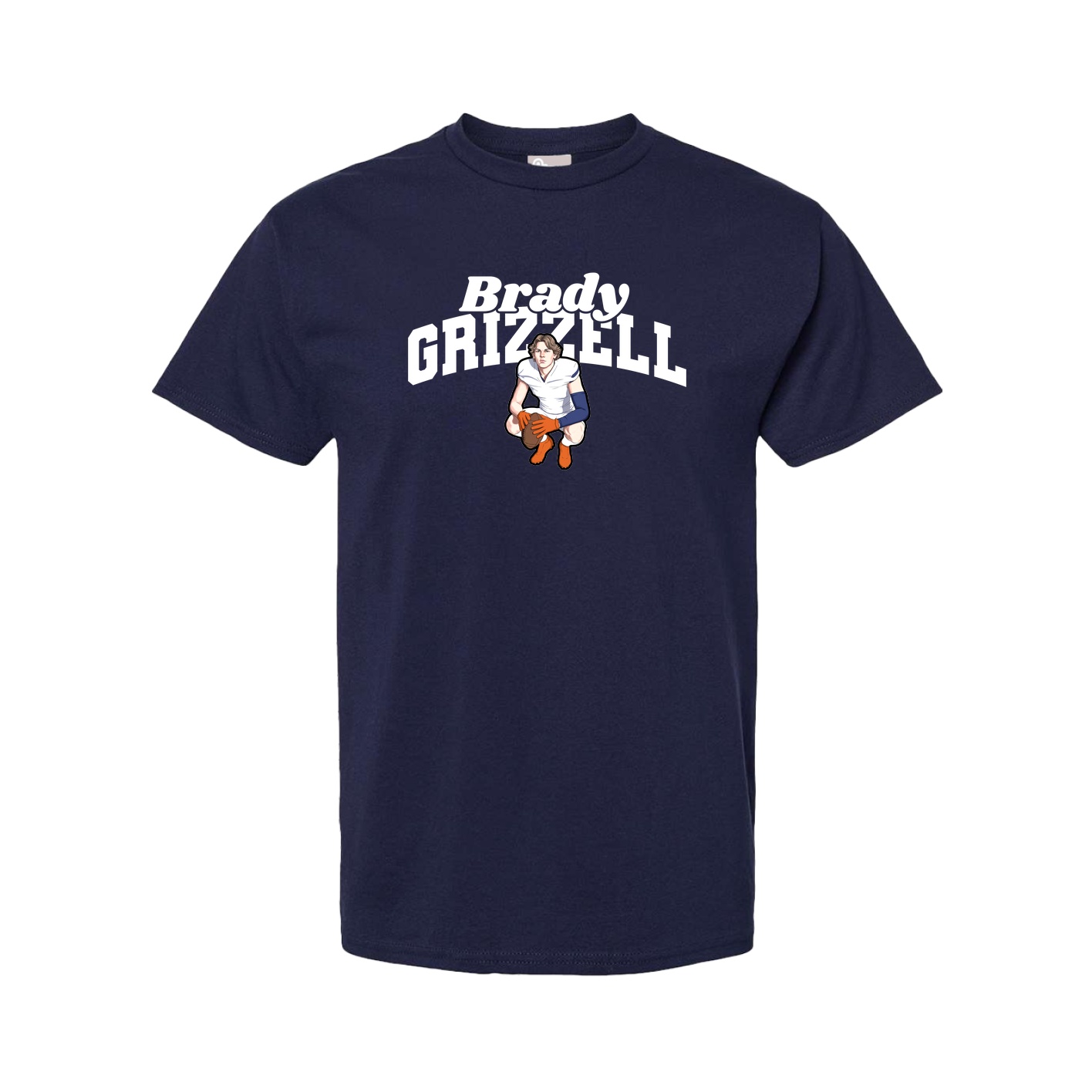 Youth Tee — Signature Arch in Navy