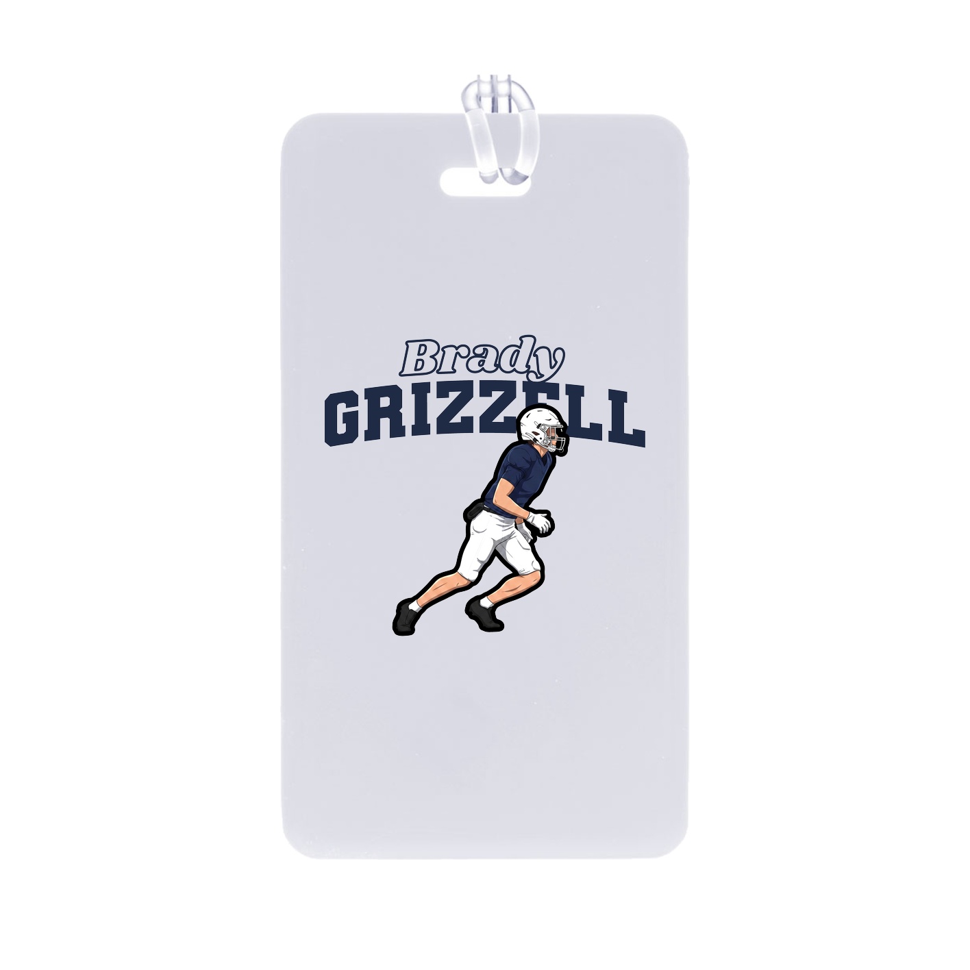 Bag Tag — Name Arch in Classic
