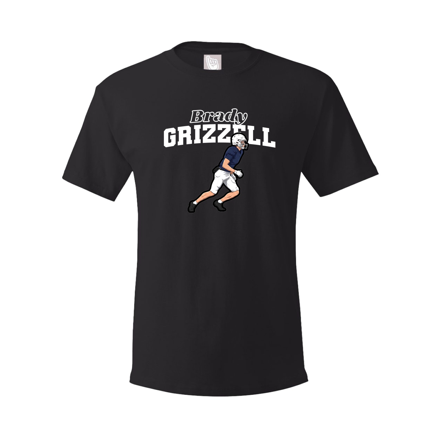 Youth Tee — Name Arch in Black