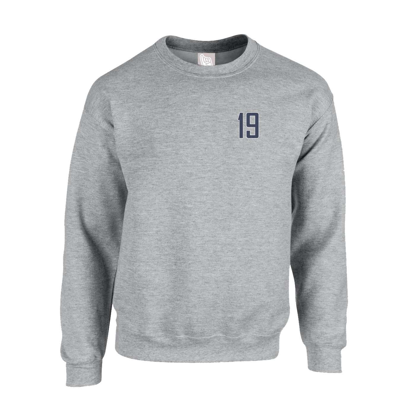 Fleece Crew — Front Shirsy in Grey