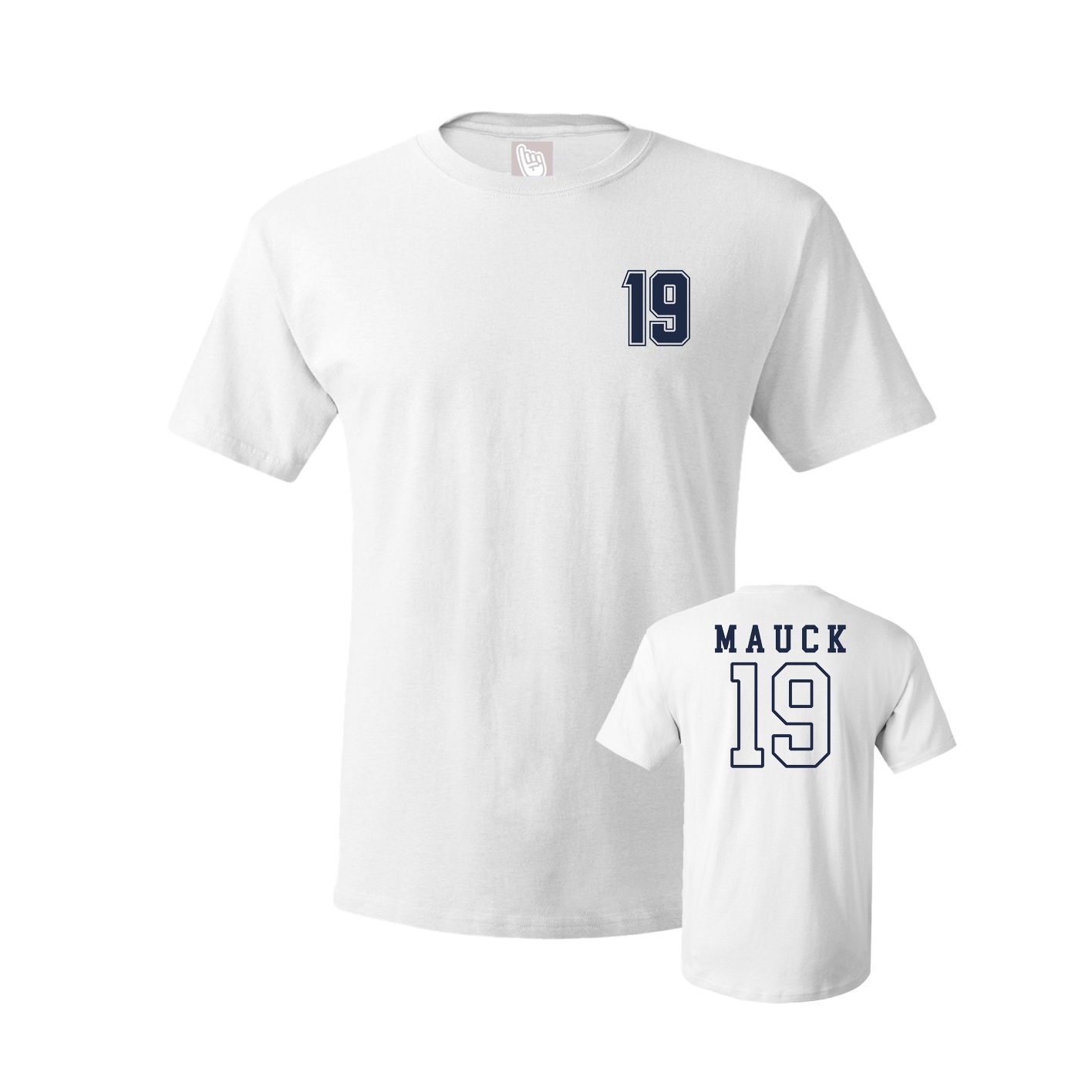 Tee — Chest Back in White