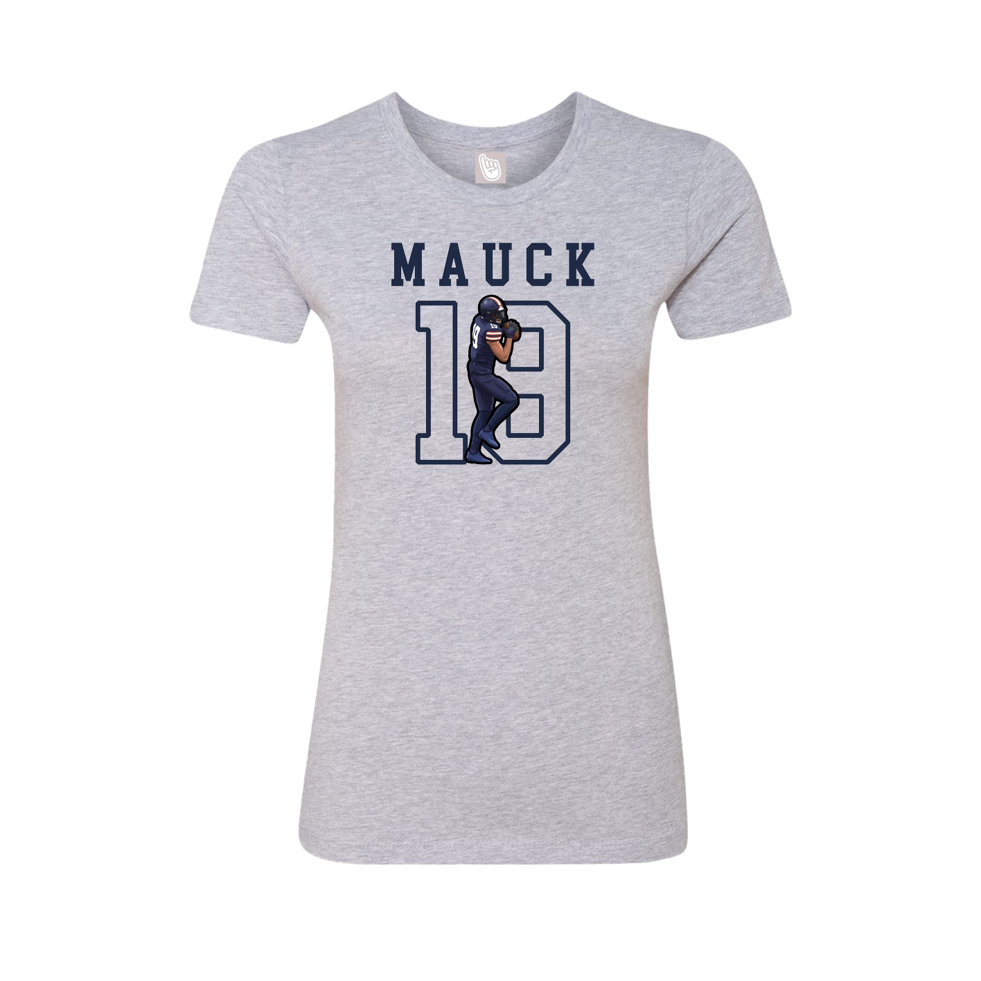 Fitted Women's Tee — Shirsey in Grey