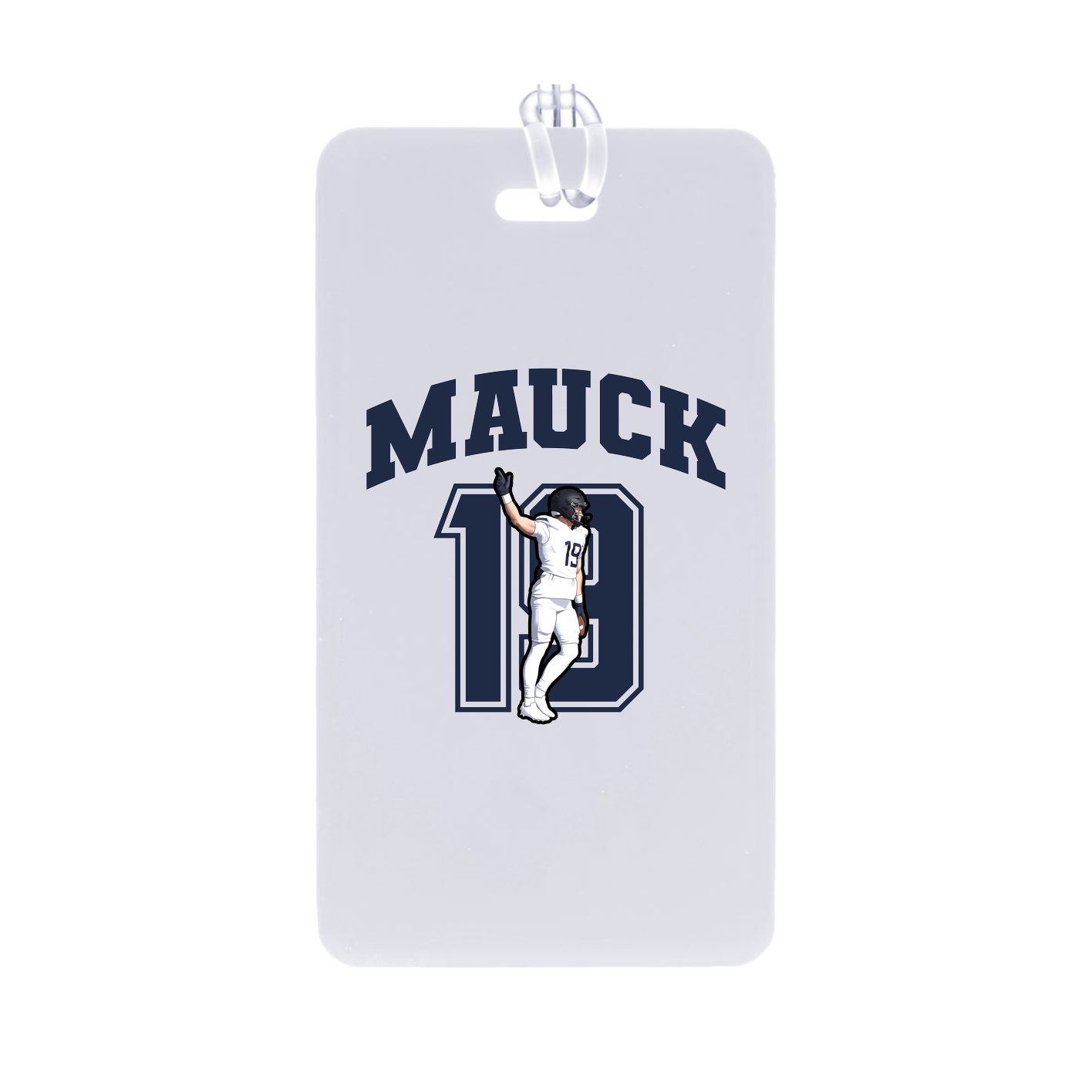 Bag Tag — Number in Classic