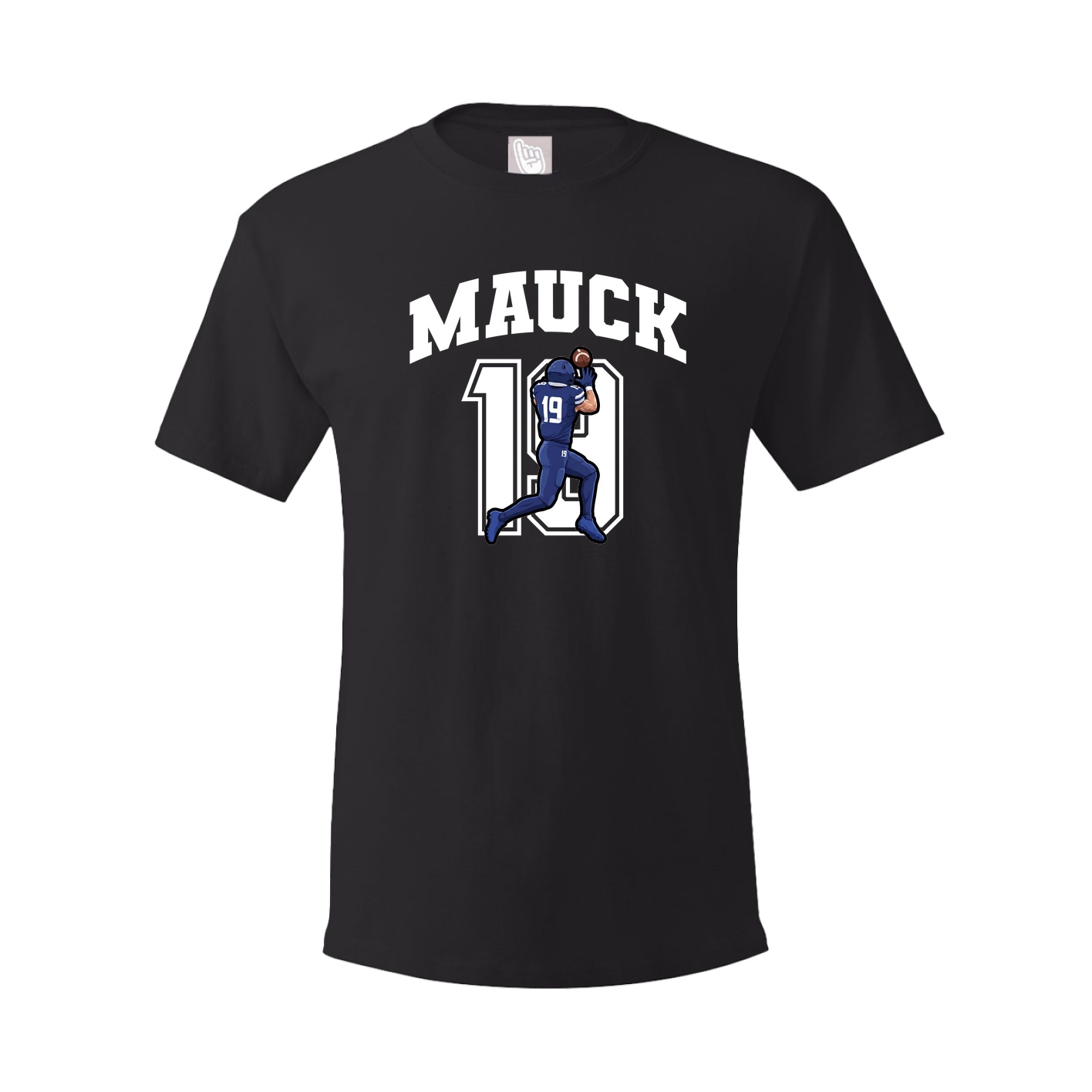 Youth Tee — Number in Black