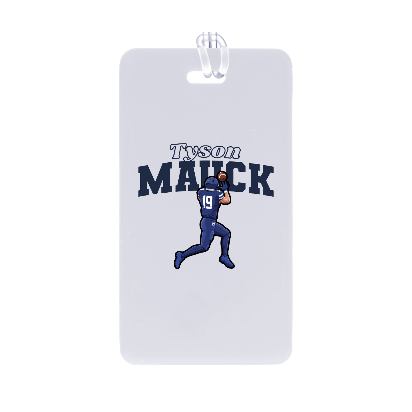 Bag Tag — Name Arch in Classic