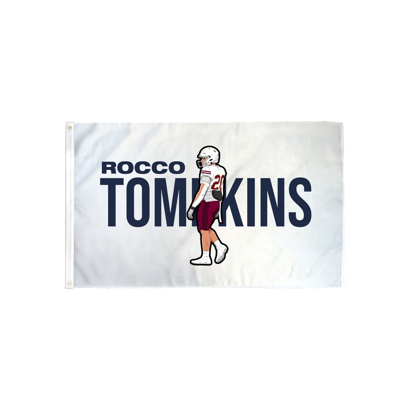 3x5 Flag — Player Name in Classic