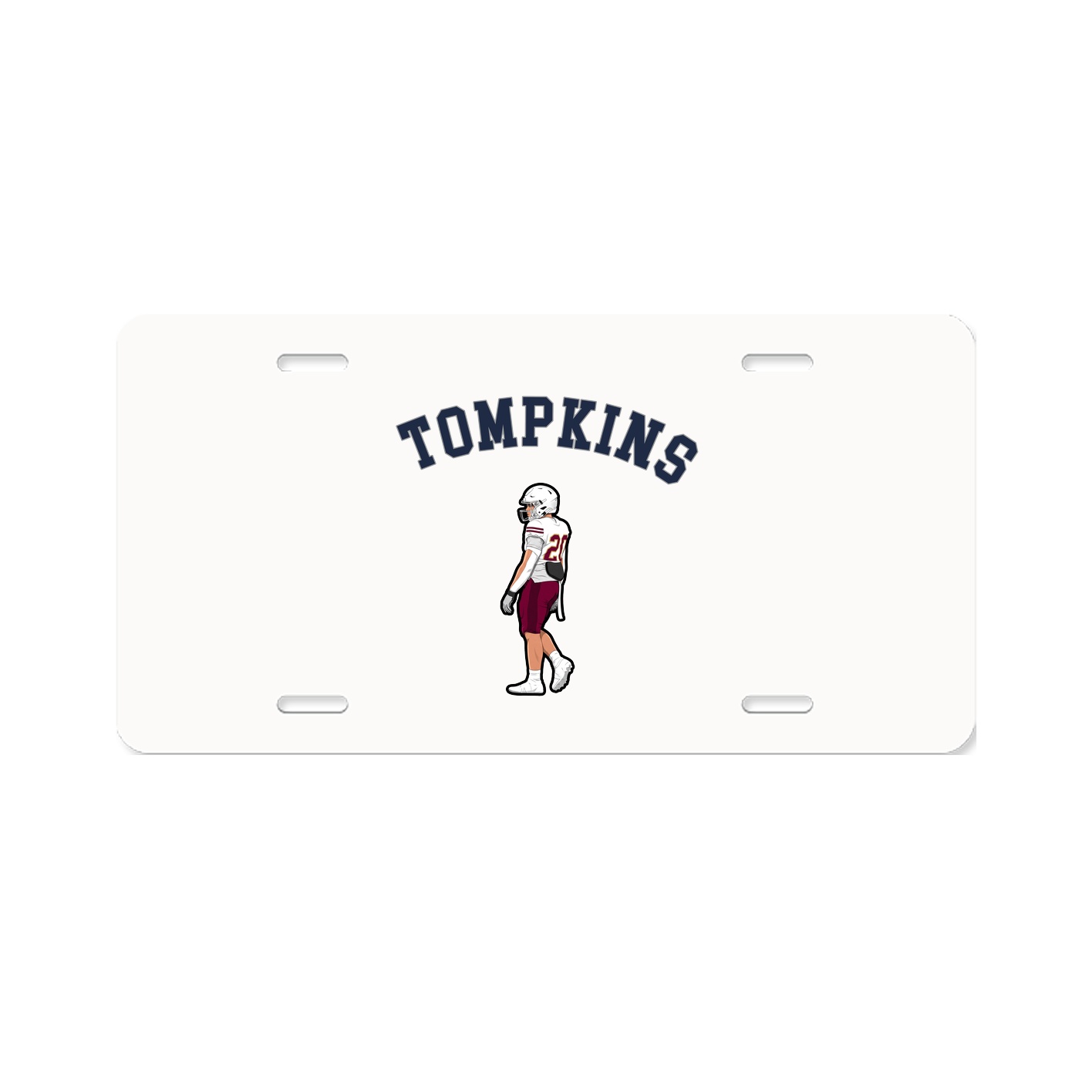 License Plate — Shirsey Arch in Classic