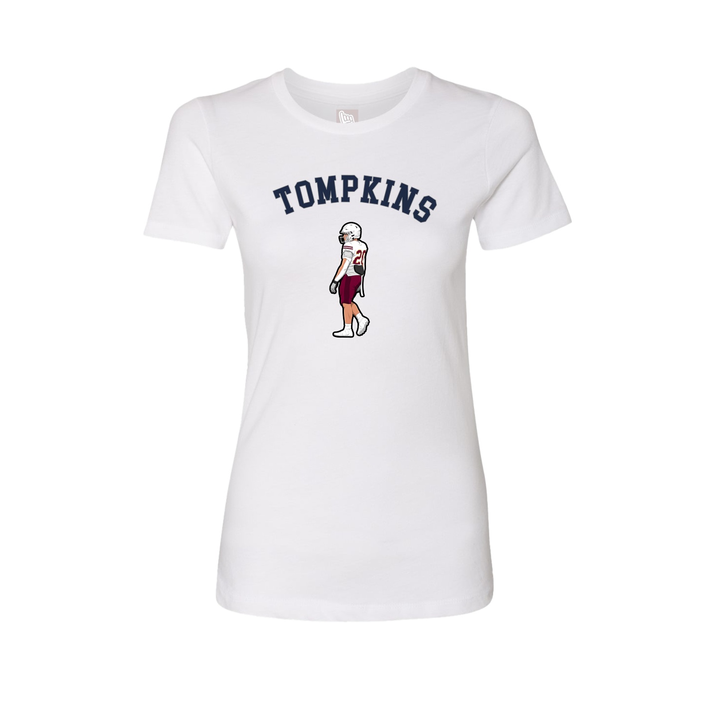 Womens Tee — Shirsey Arch in White