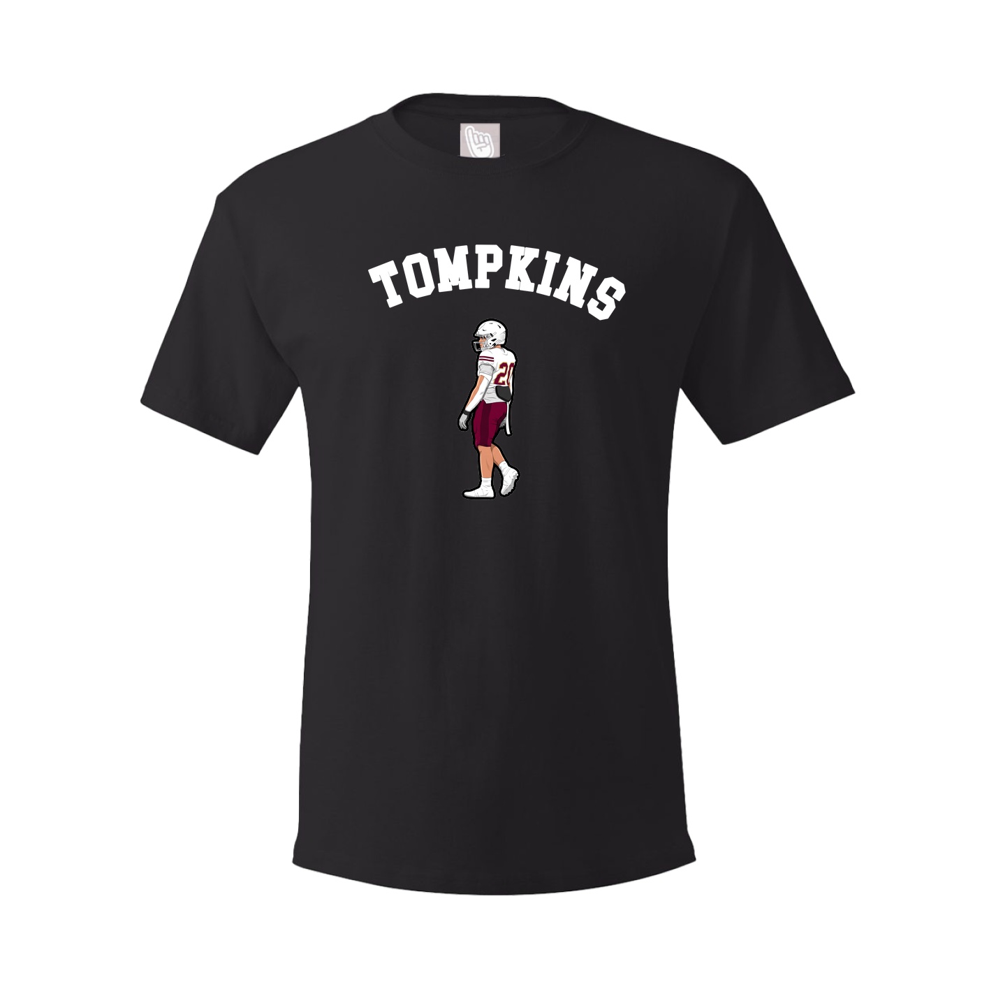 Youth Tee — Shirsey Arch in Black