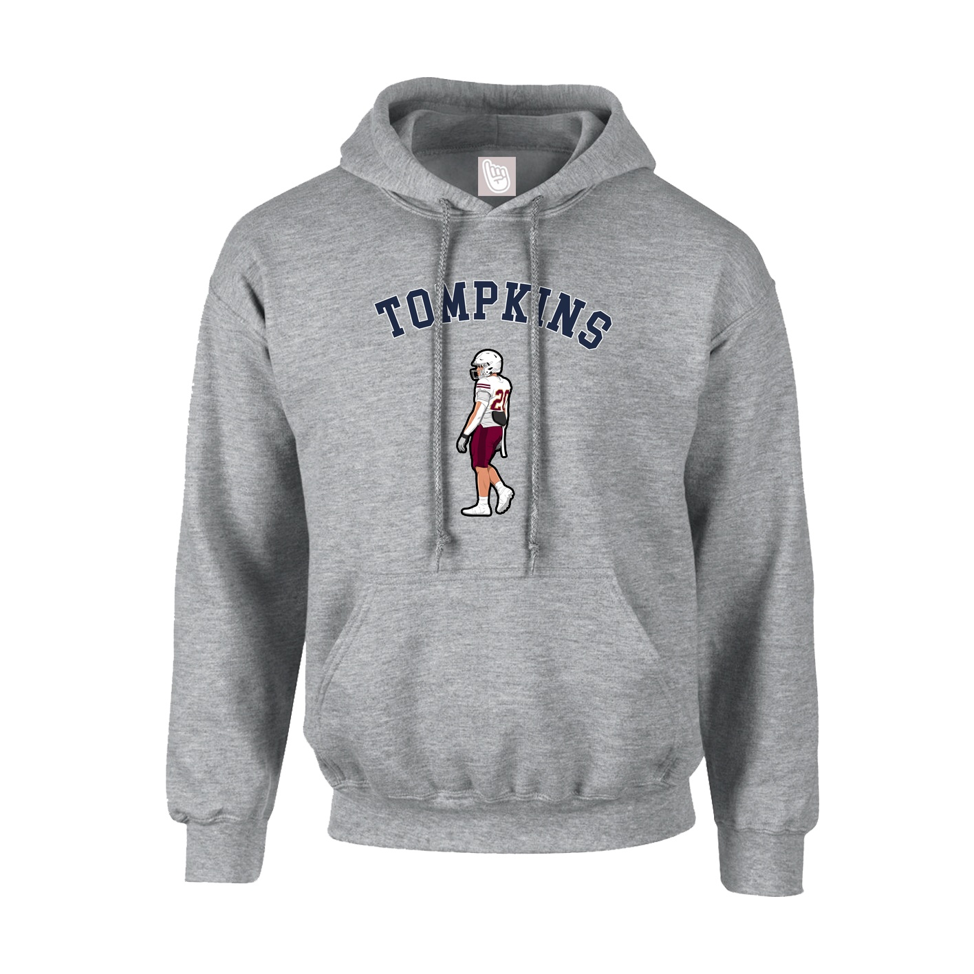 Hoodie — Shirsey Arch in Grey