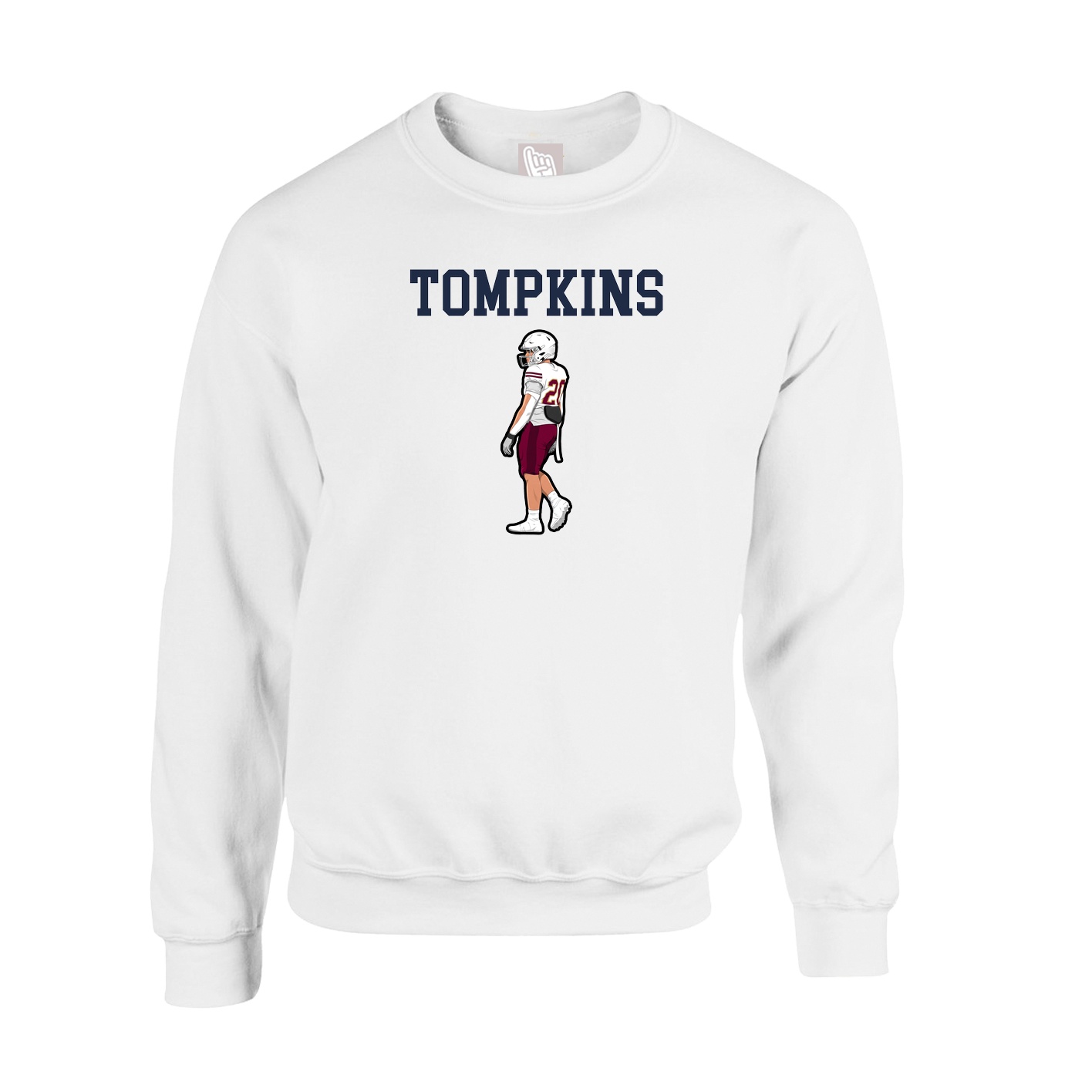 Fleece Crew — Shirsey in White