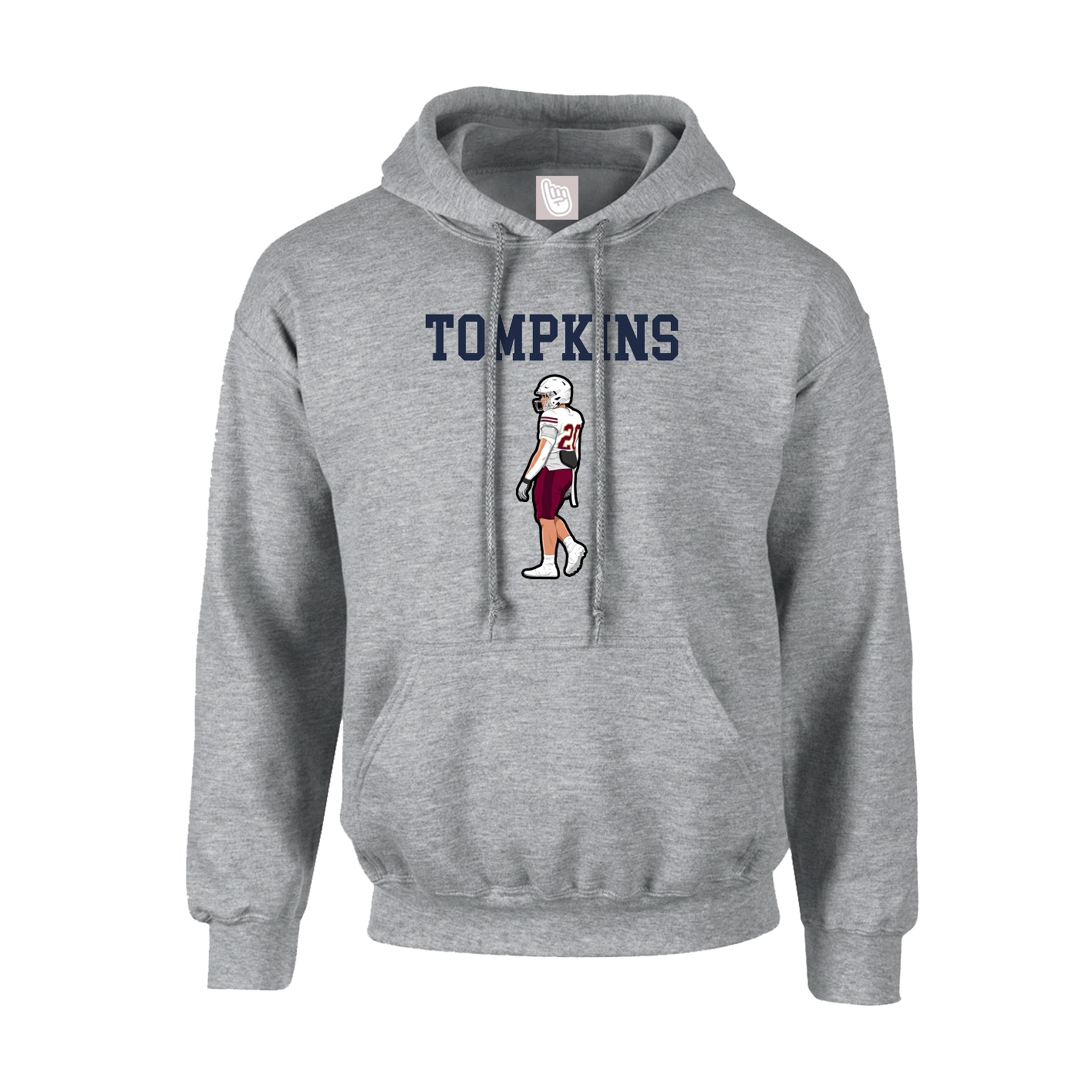 Youth Hoodie — Shirsey in Grey