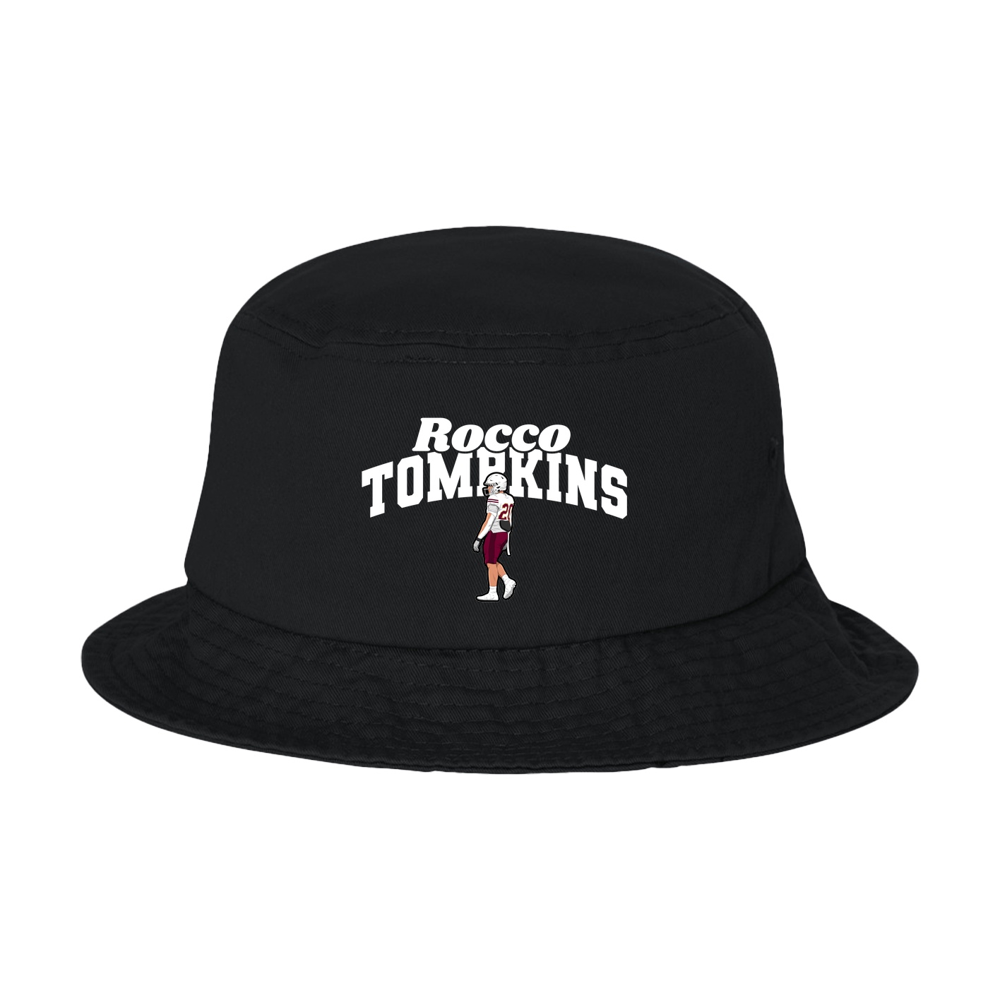 Bucket Cap — Signature Arch in Black