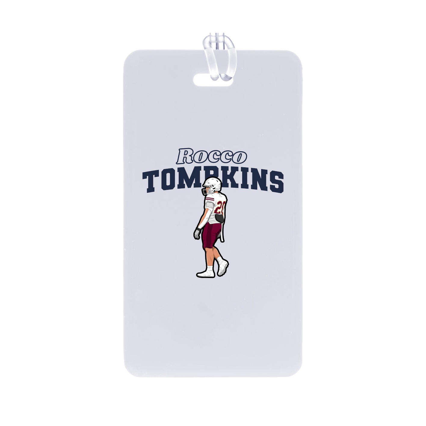 Bag Tag — Name Arch in Classic